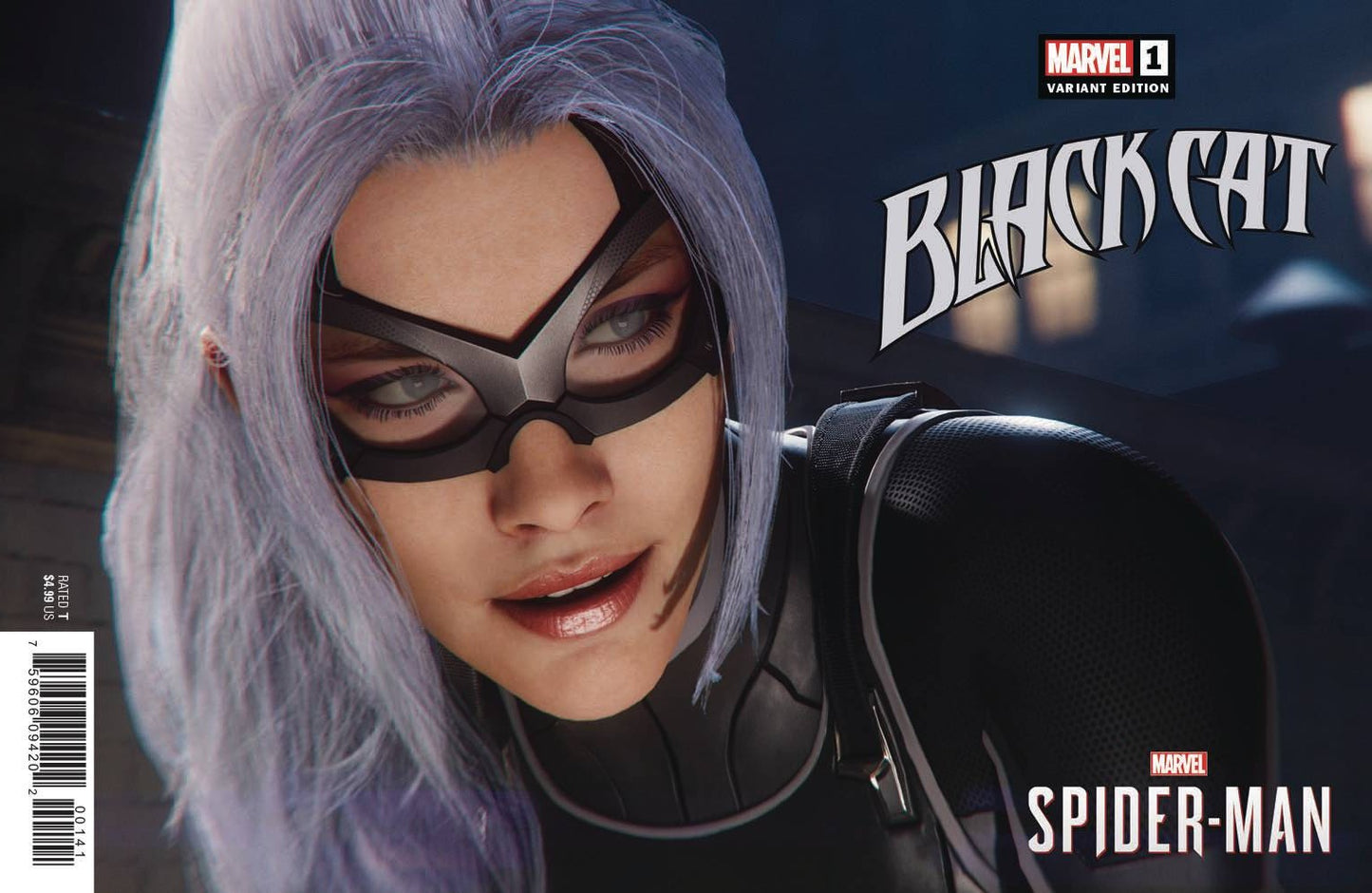 BLACK CAT #1 GAME 1:10 VARIANT 2019 Black Cat MARVEL COMICS