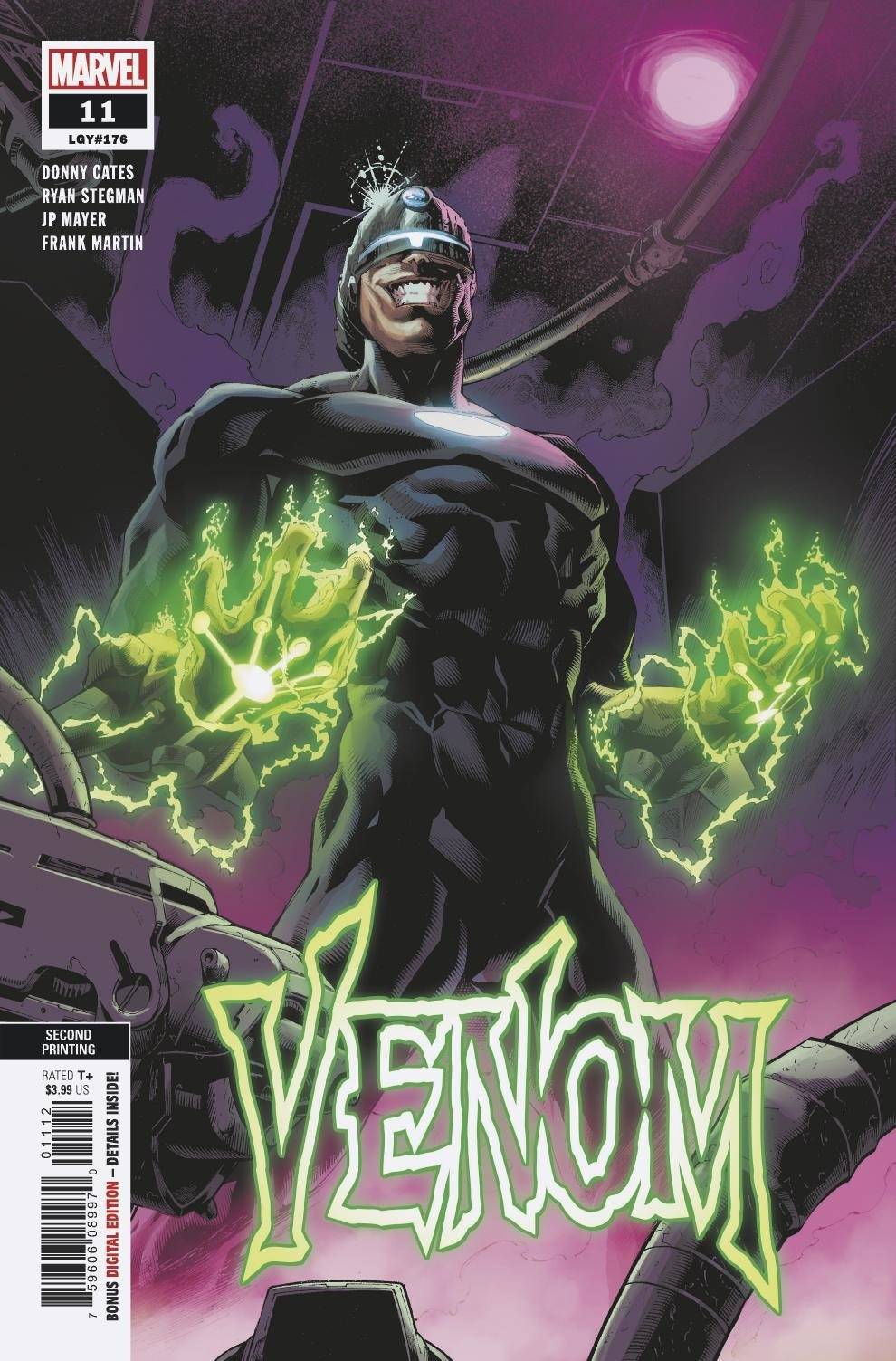 VENOM #11 2ND PRINT VARIANT 2019 Venom MARVEL COMICS