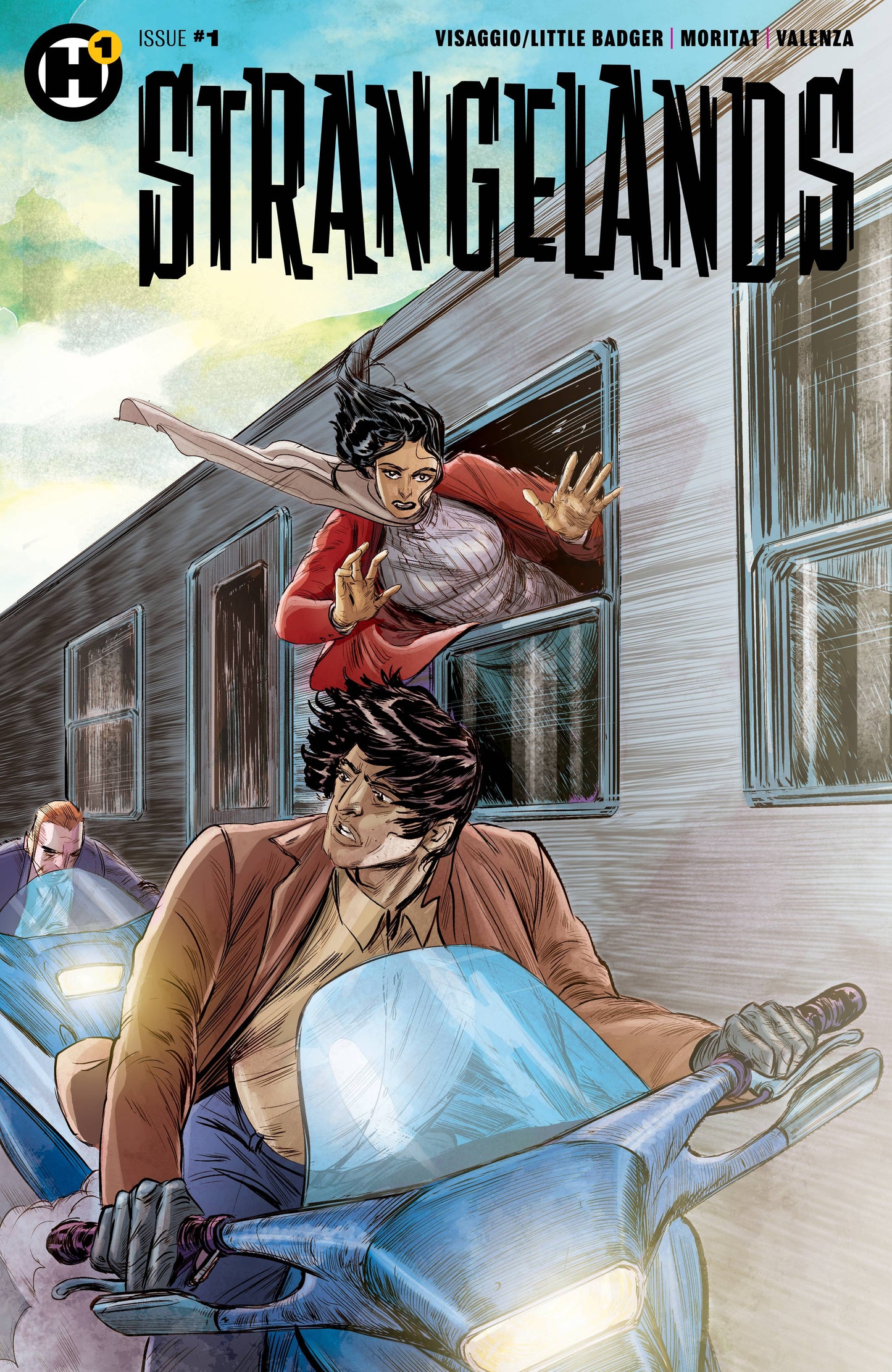 STRANGELANDS #1 DEL RAY 1:5 VARIANT 2019 comic books HUMANOIDS INC