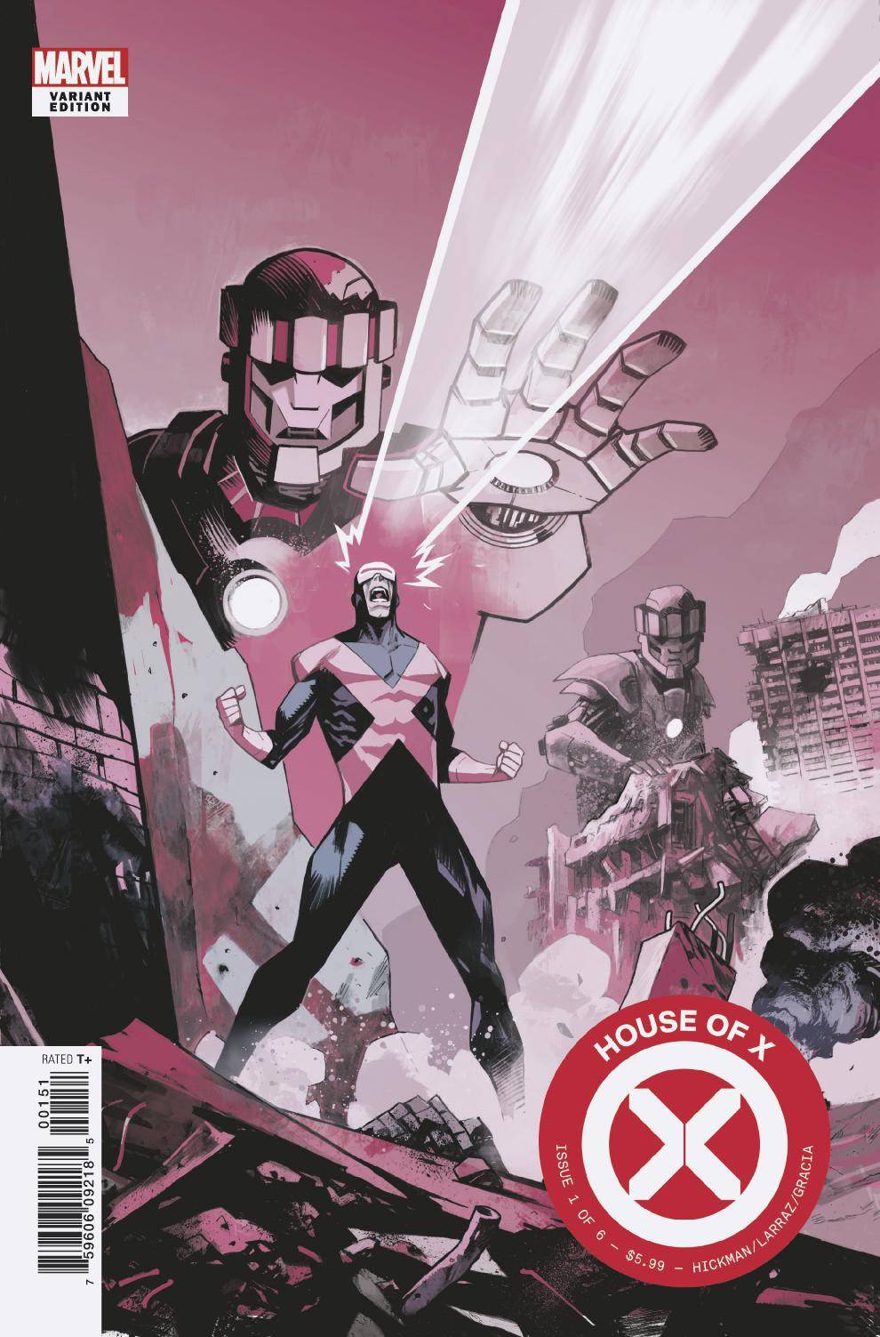 HOUSE OF X #1 (OF 6) HUDDLESTON 1:10 VARIANT 2019 House of X MARVEL COMICS