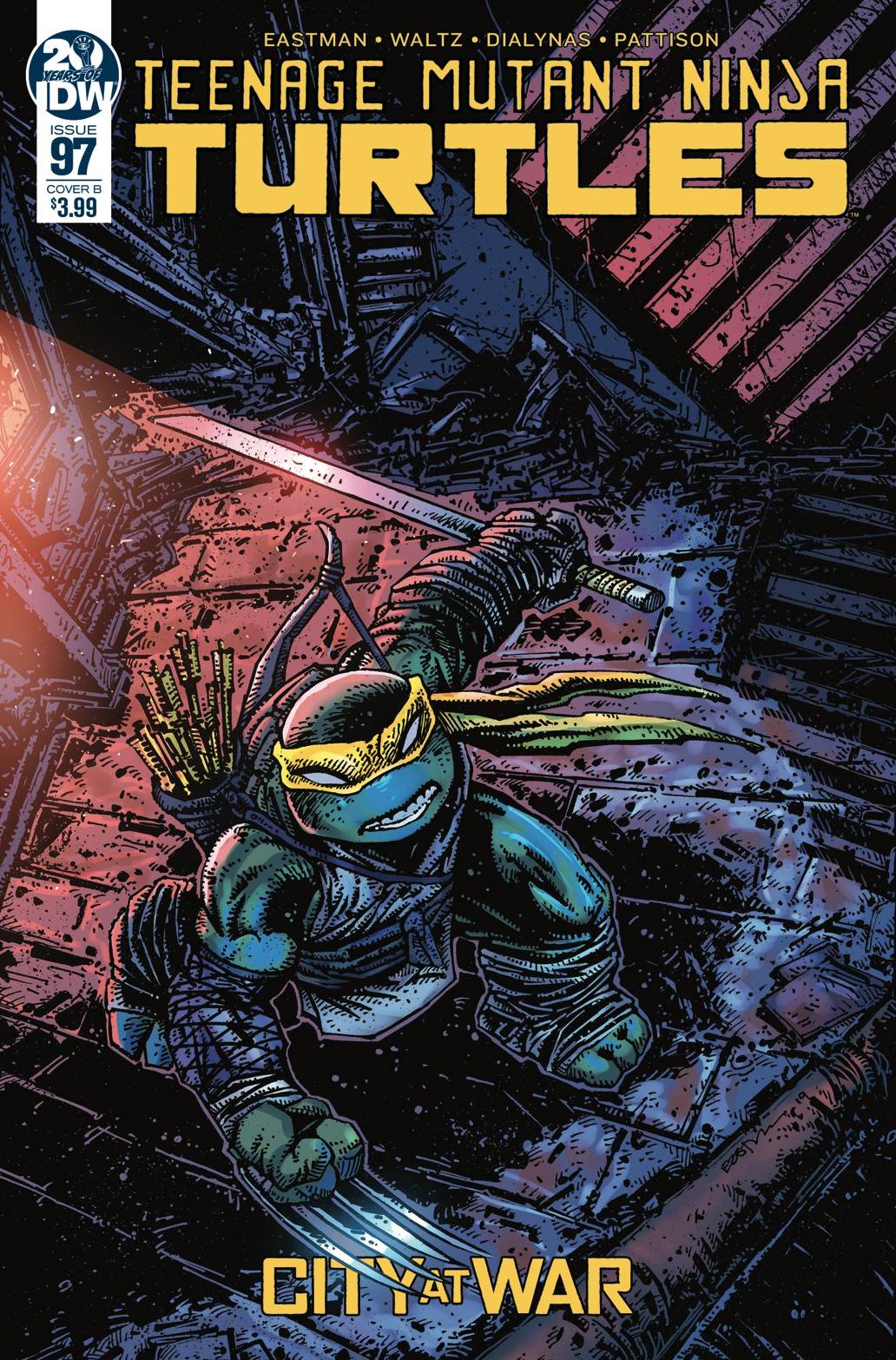 TMNT ONGOING #97 CVR B EASTMAN 2019 comic book IDW PUBLISHING