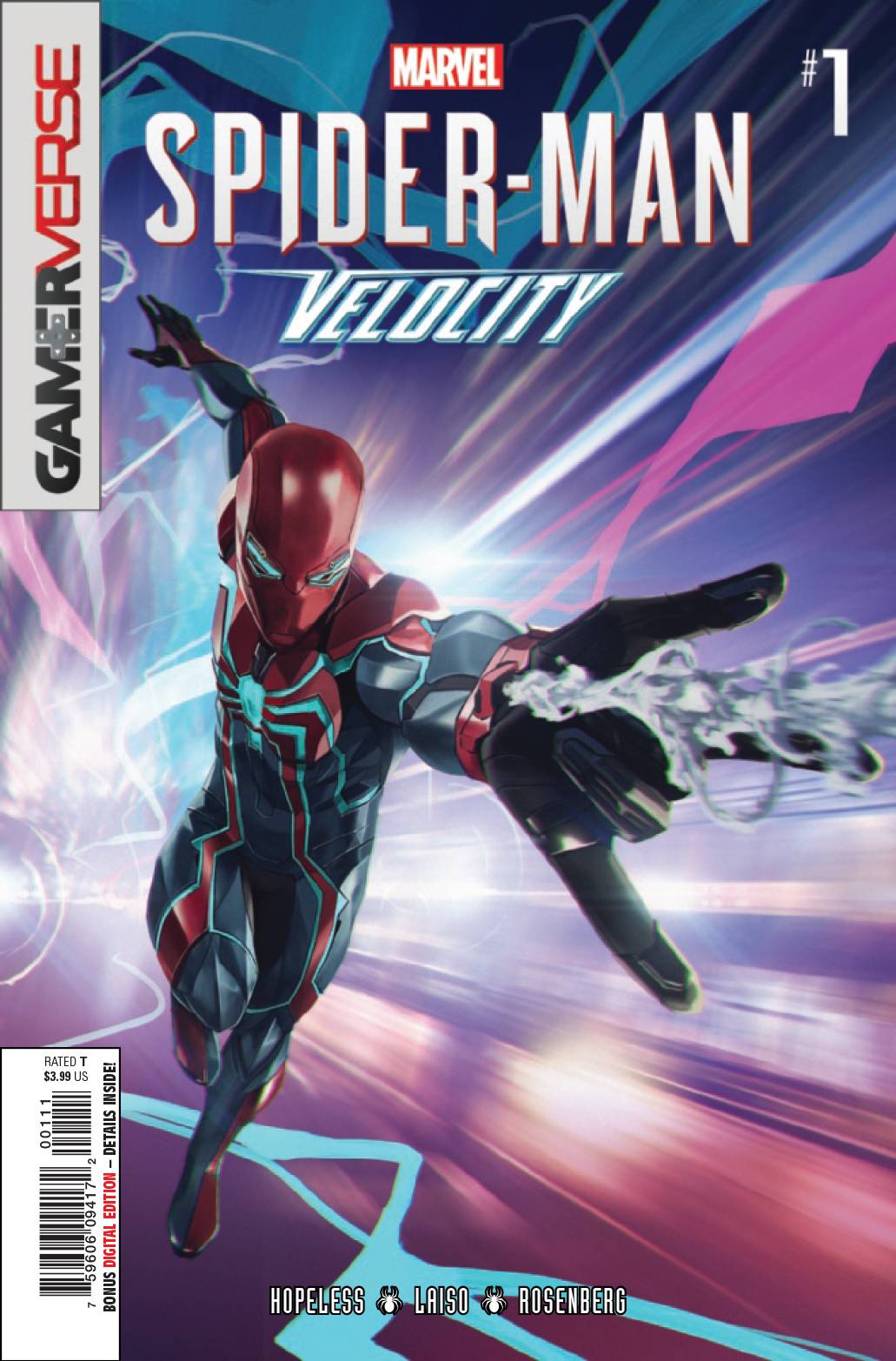 MARVELS SPIDER-MAN VELOCITY #1 (OF 5) 2019 comic book MARVEL COMICS