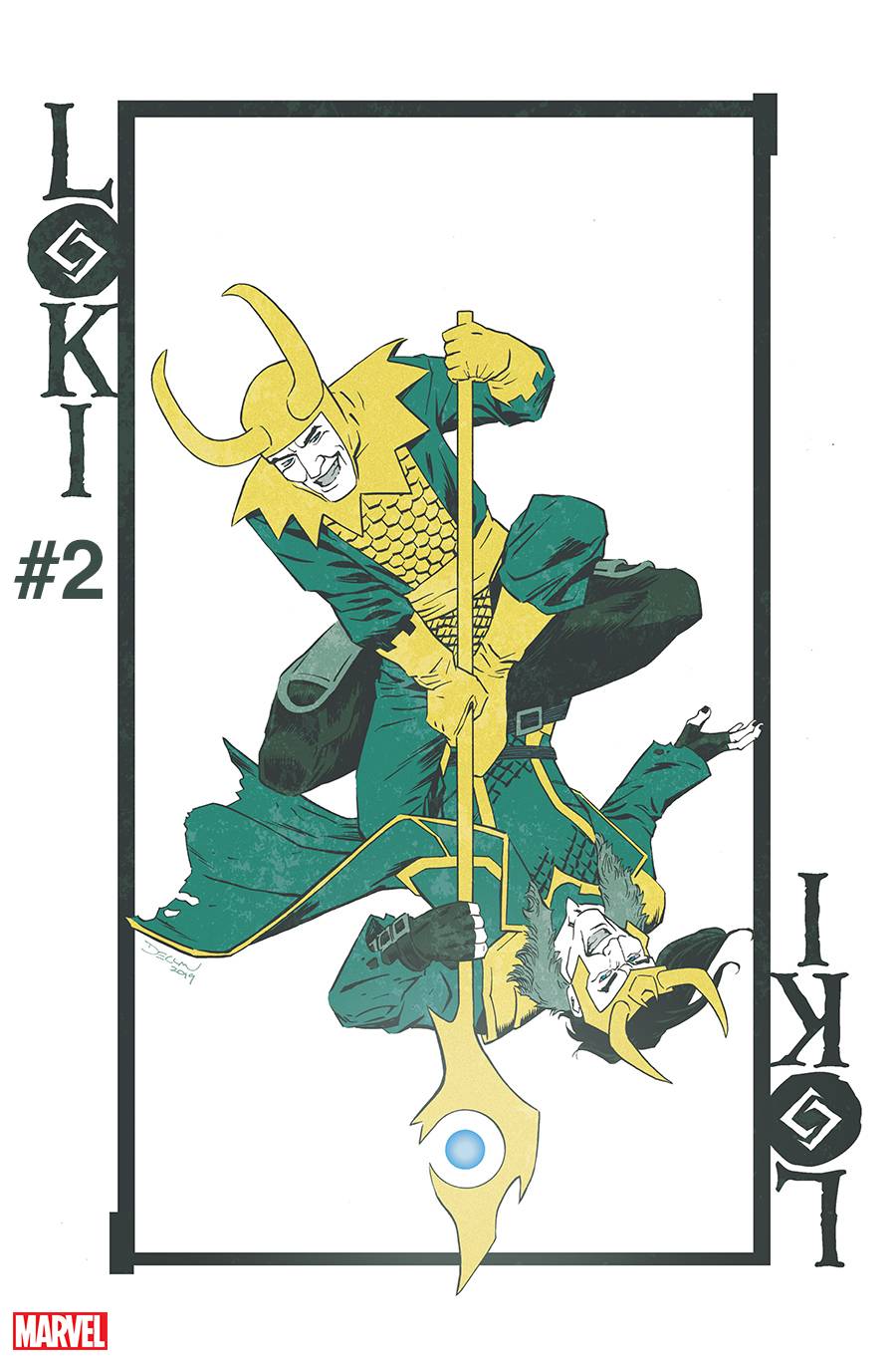 LOKI #2 SHALVEY BOBG VARIANT 2019 Loki MARVEL COMICS