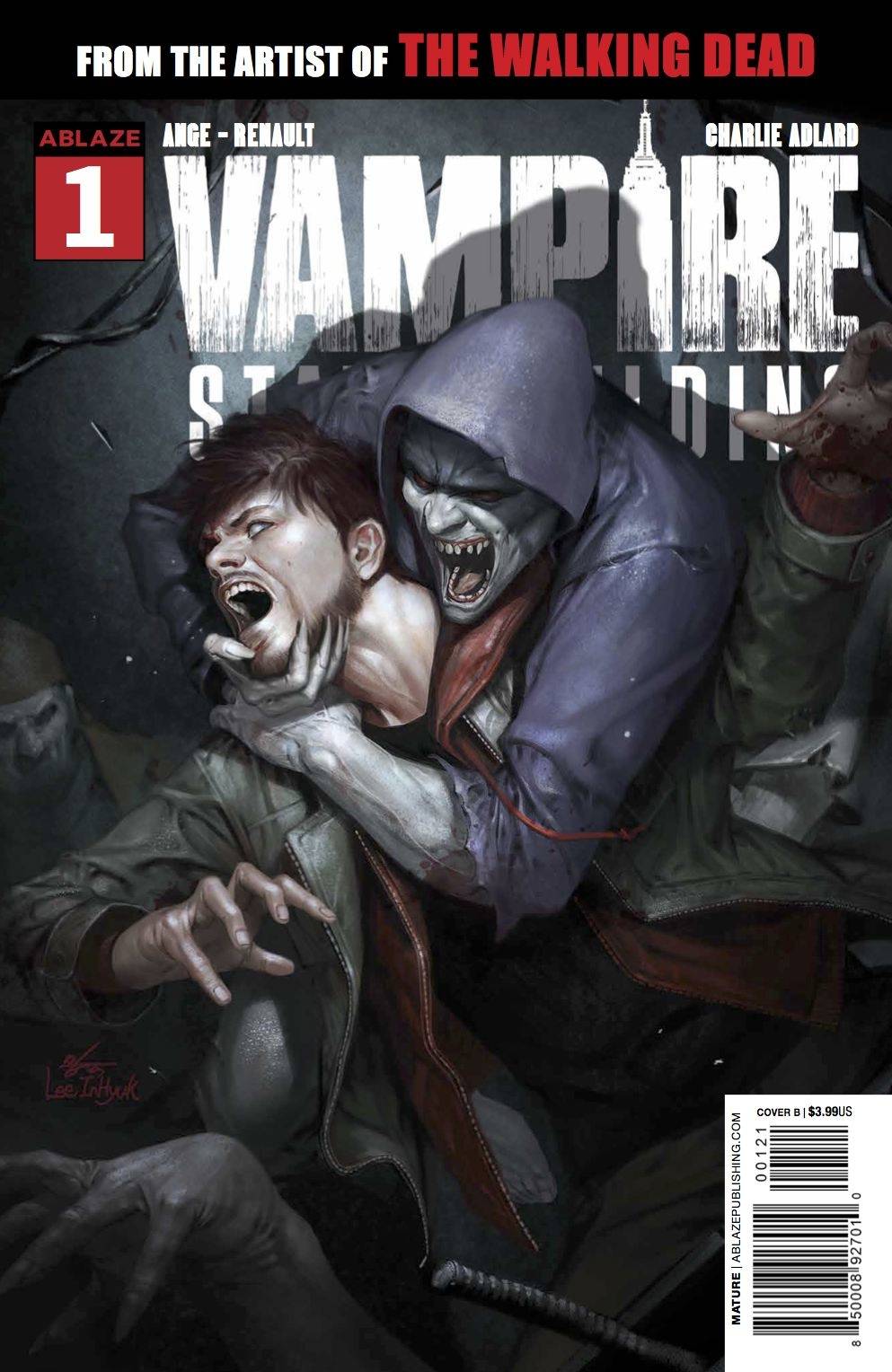 VAMPIRE STATE BUILDING #1 CVR B INHYUK LEE VARIANT 2019 comic book ABLAZE