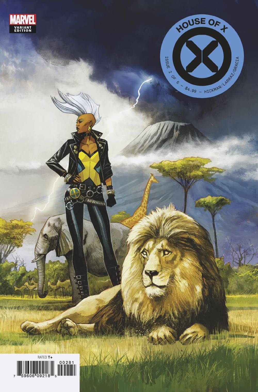 HOUSE OF X #2 (OF 6) HUDDLESTON 1:10 VARIANT 2019 House of X MARVEL COMICS
