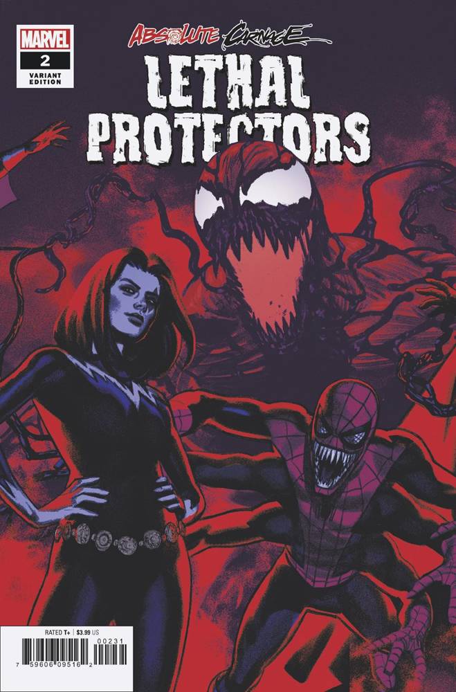 ABSOLUTE CARNAGE LETHAL PROTECTORS #2 (OF 3) GREG SMALLWOOD VARIANT 2019 comic book MARVEL COMICS