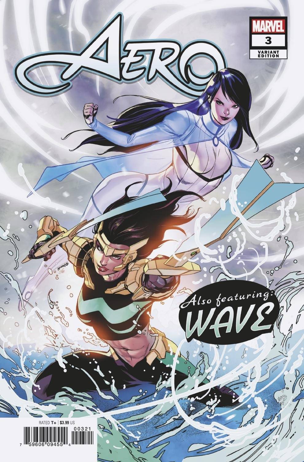 AERO #3 MHAN 1:25 VARIANT 2019 comic books MARVEL COMICS