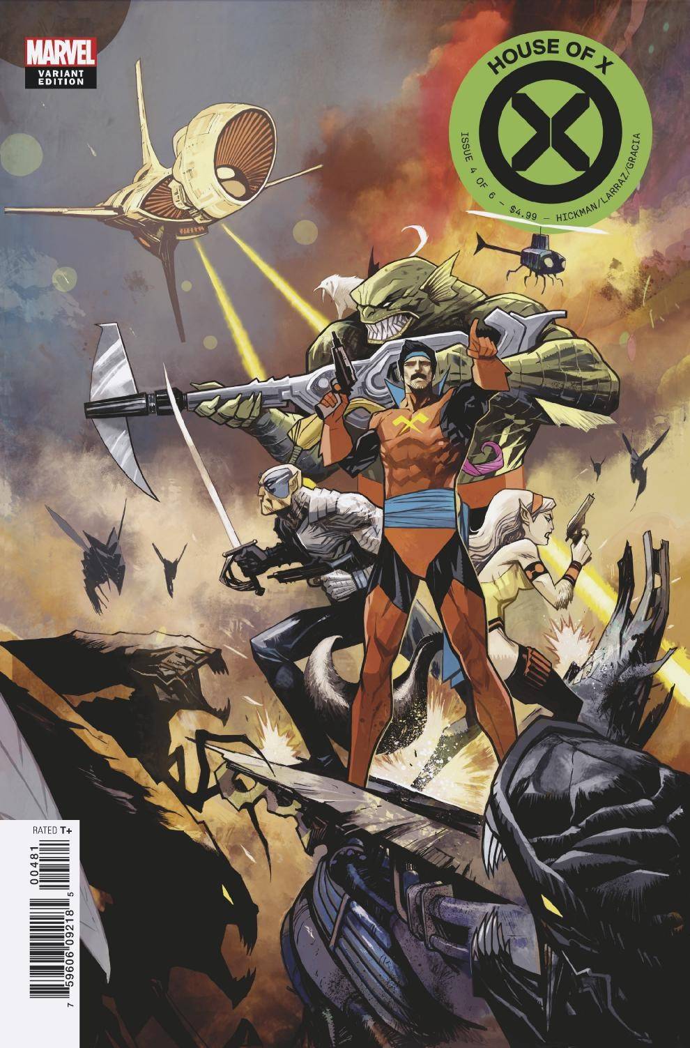 HOUSE OF X #4 (OF 6) HUDDLESTON 1:10 VARIANT 2019 House of X MARVEL COMICS