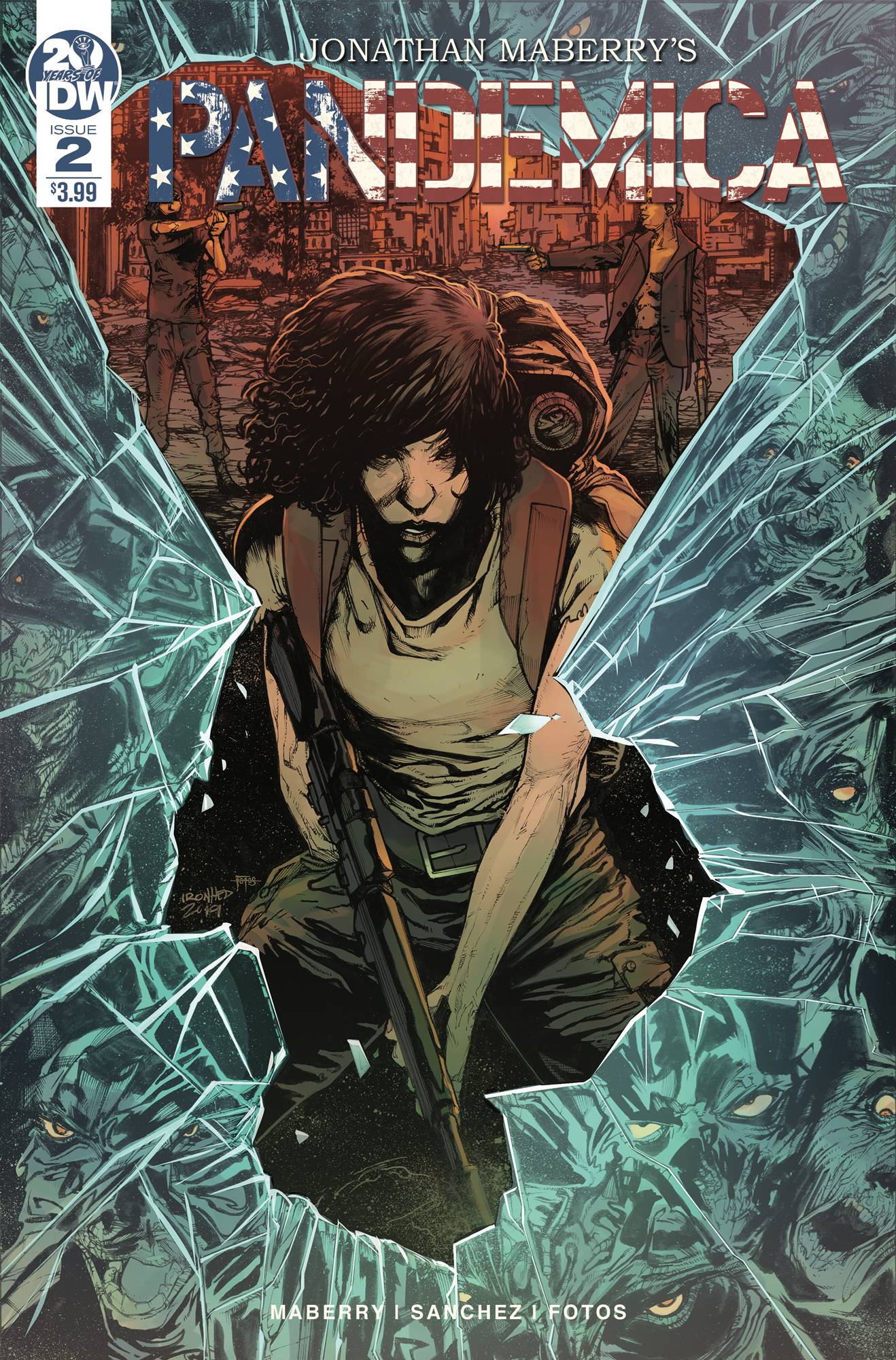 PANDEMICA #2 (OF 5) CVR A SANCHEZ 2019 comic book IDW PUBLISHING