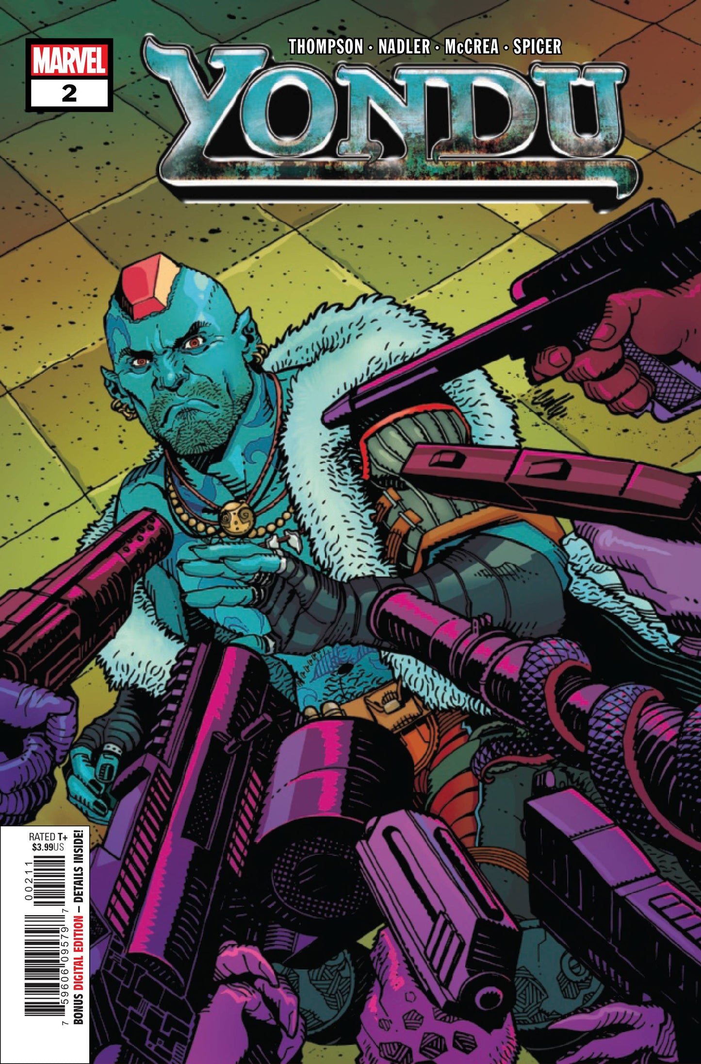 YONDU #2 2019 Guardians of the Galaxy MARVEL COMICS