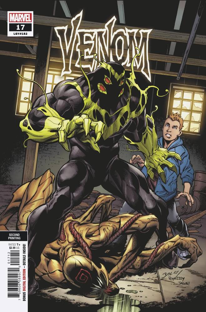 VENOM #17 2ND PRINT VARIANT 2019 comic book MARVEL COMICS