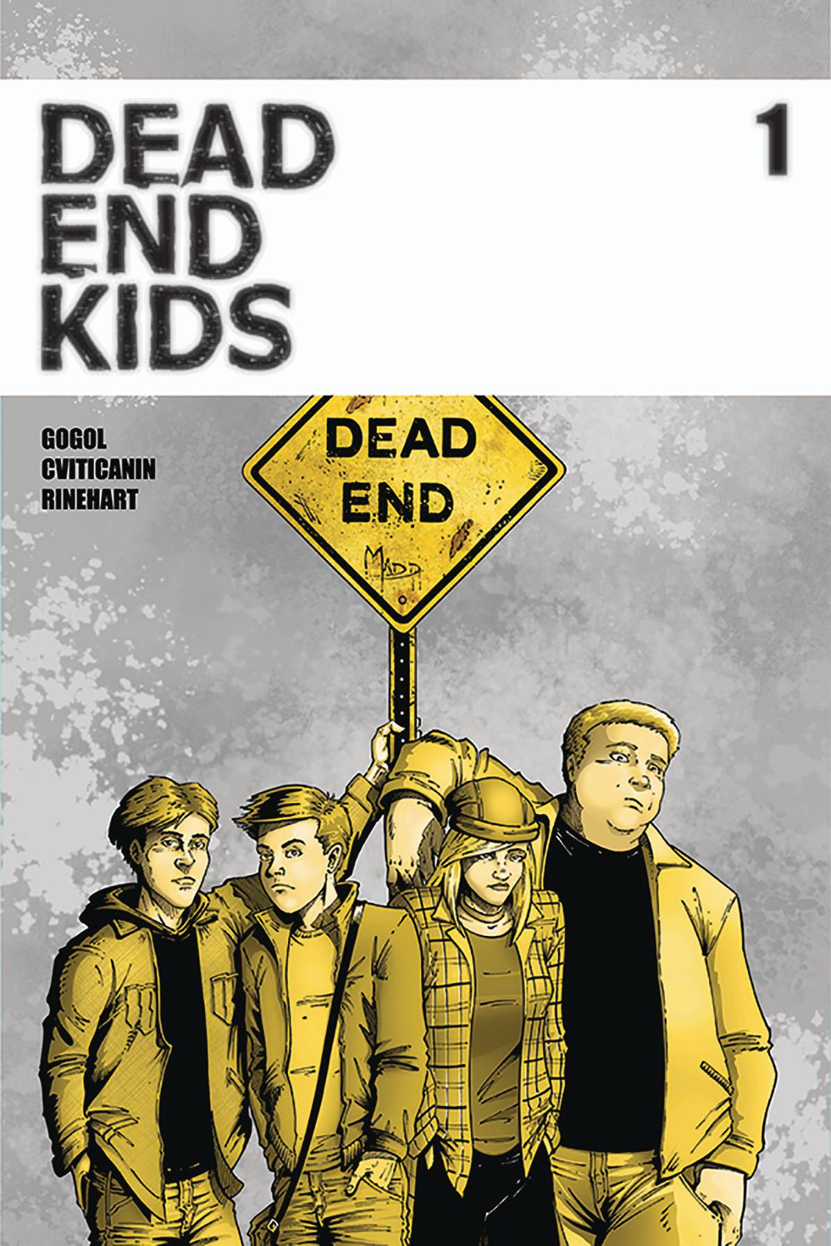 DEAD END KIDS #1 2ND PRINT VARIANT comic book SOURCE POINT PRESS