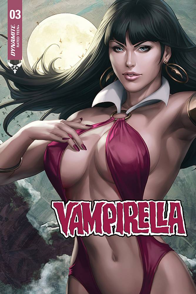 VAMPIRELLA #3 1:15 ARTGERM SNEAK PEEK FOC VARIANT 2019 Vampirella DYNAMITE