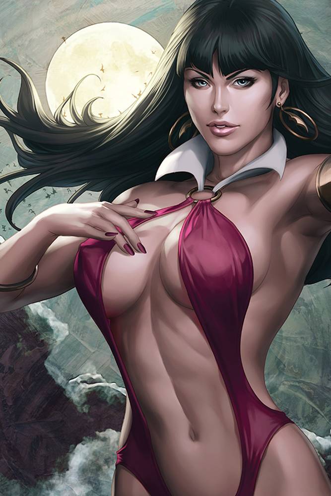 VAMPIRELLA #3 1:25 ARTGERM VIRGIN SNEAK PEEK FOC VARIANT 2019 comic book DYNAMITE