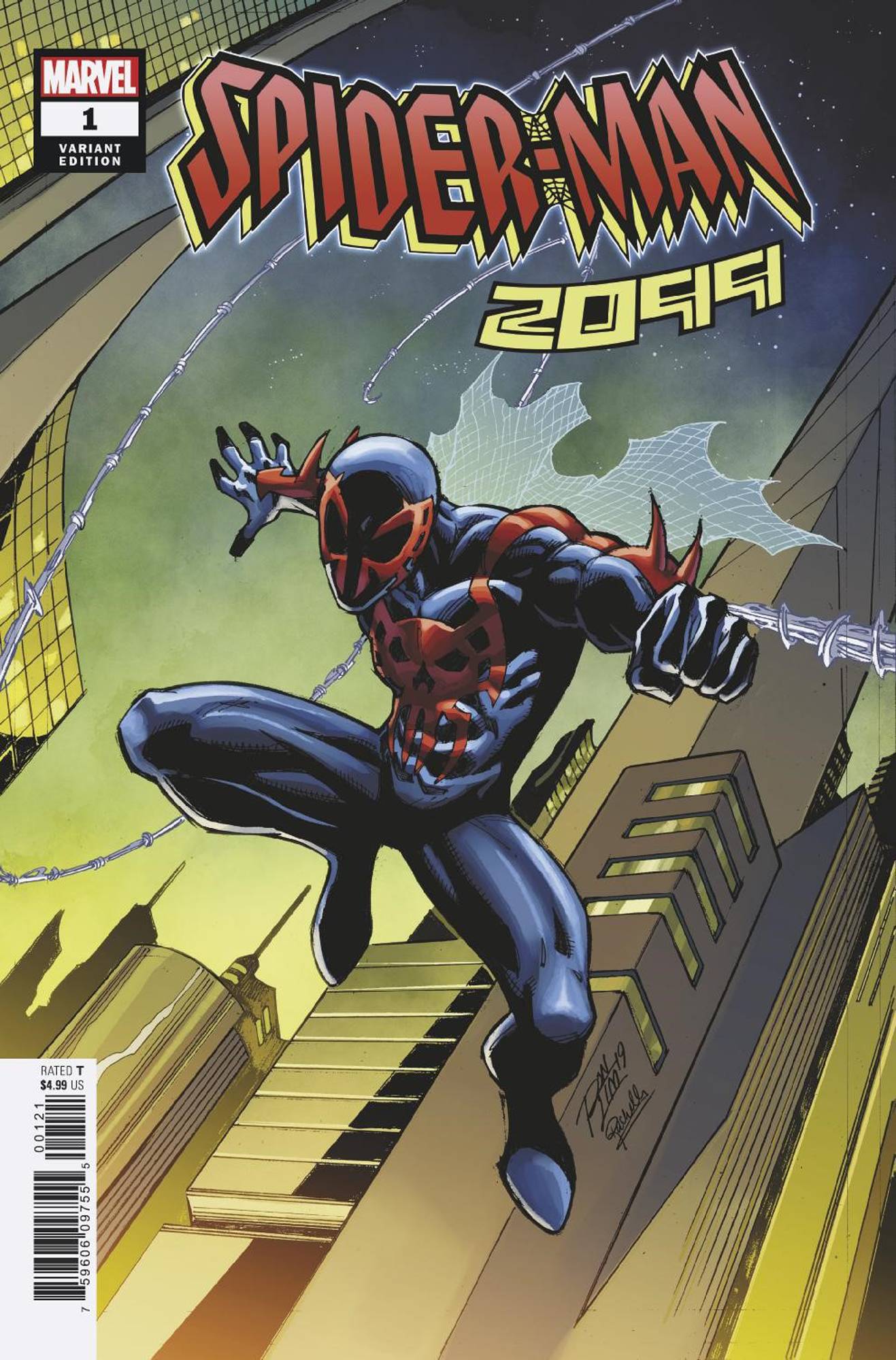 SPIDER-MAN 2099 #1 RON LIM VARIANT 2019 Spider-Man MARVEL COMICS