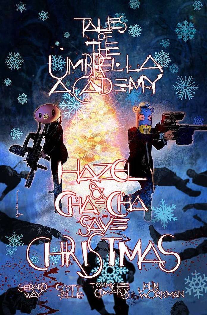 HAZEL & CHA CHA SAVE CHRISTMAS TALES UMBRELLA ACADEMY LCSD 2019 comic book DARK HORSE COMICS