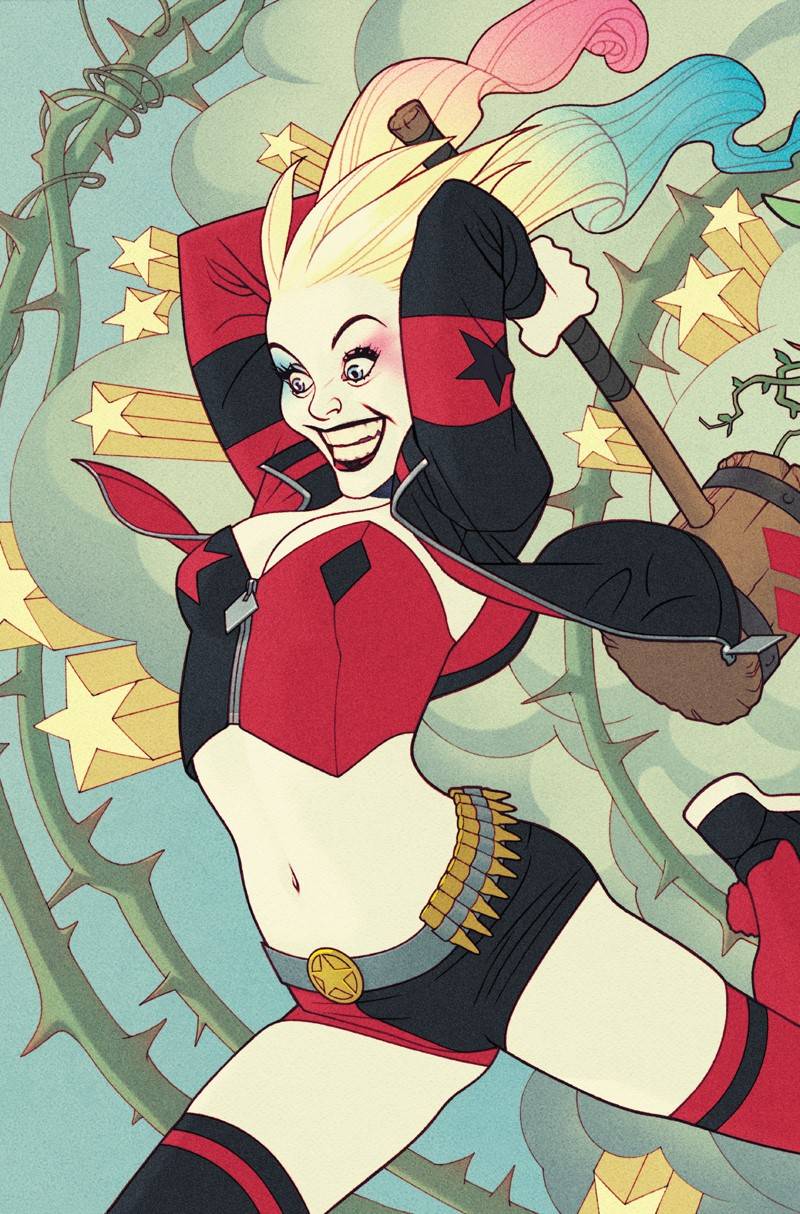 HARLEY QUINN & POISON IVY #5 (OF 6) CARD STOCK HARLEY MIDDLETON VARIANT 2020 Harley Quinn & Poison Ivy DC COMICS
