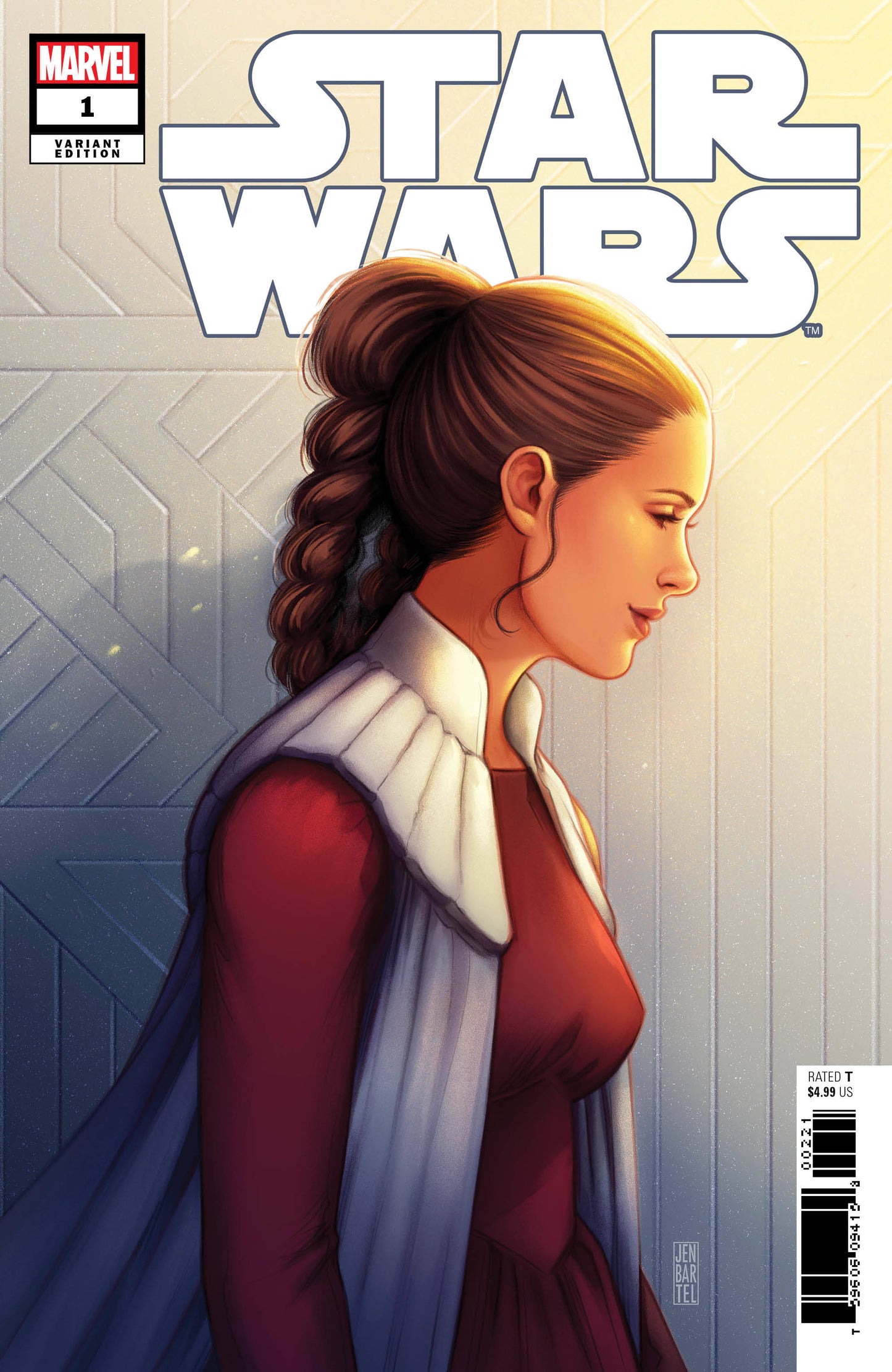 STAR WARS #1 BARTEL LEIA 1:50 VARIANT 2020 Star Wars MARVEL COMICS
