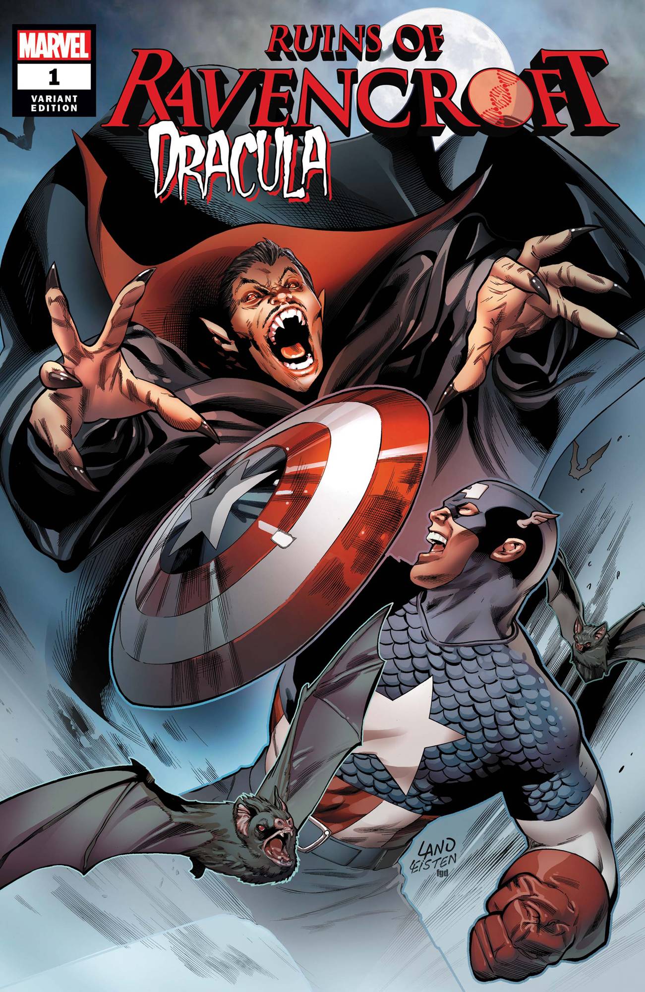 RUINS OF RAVENCROFT DRACULA #1 LAND VARIANT 2020 Ravencroft MARVEL COMICS