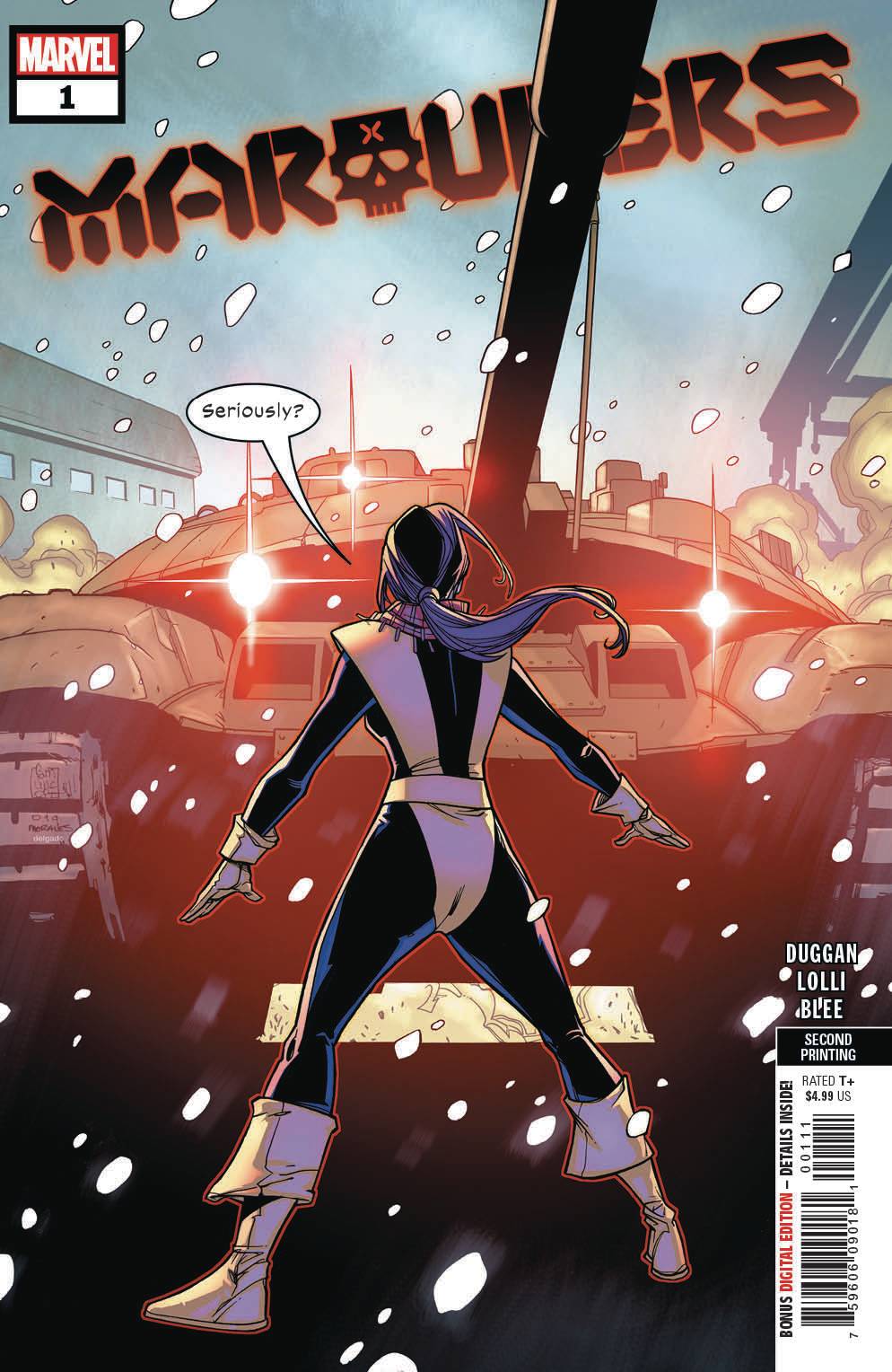 MARAUDERS #1 2ND PRINT 2019 Marauders MARVEL PRH