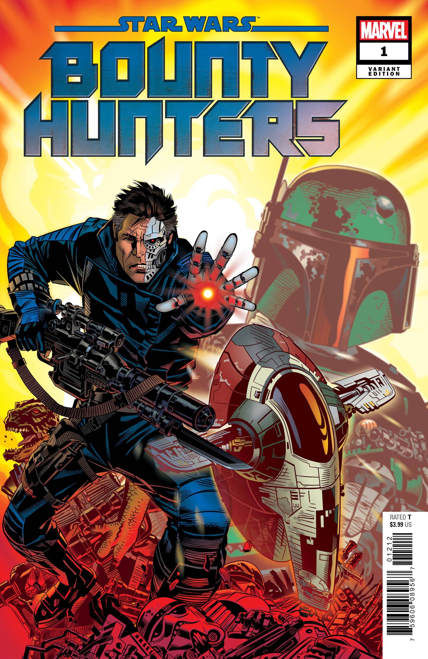 STAR WARS BOUNTY HUNTERS #1 1:25 VARIANT 2020 comic book MARVEL COMICS