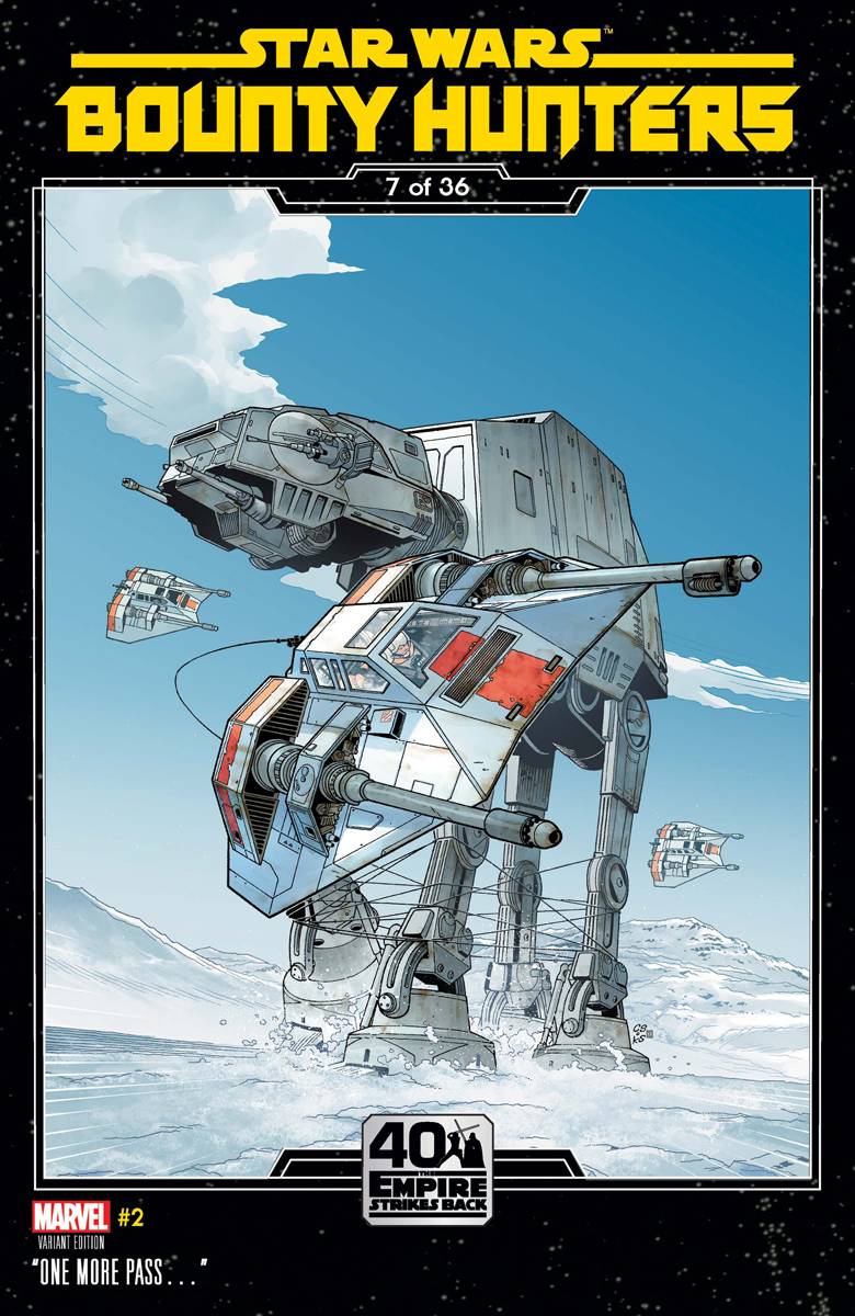 STAR WARS BOUNTY HUNTERS #2 SPROUSE EMPIRE STRIKES BACK VARIANT 2020 comic book MARVEL COMICS