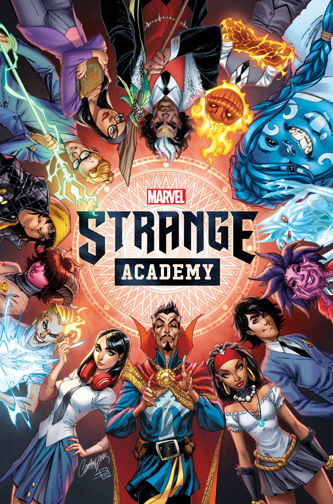 STRANGE ACADEMY #1 J SCOTT CAMPBELL VARIANT 2020 Strange Academy MARVEL COMICS