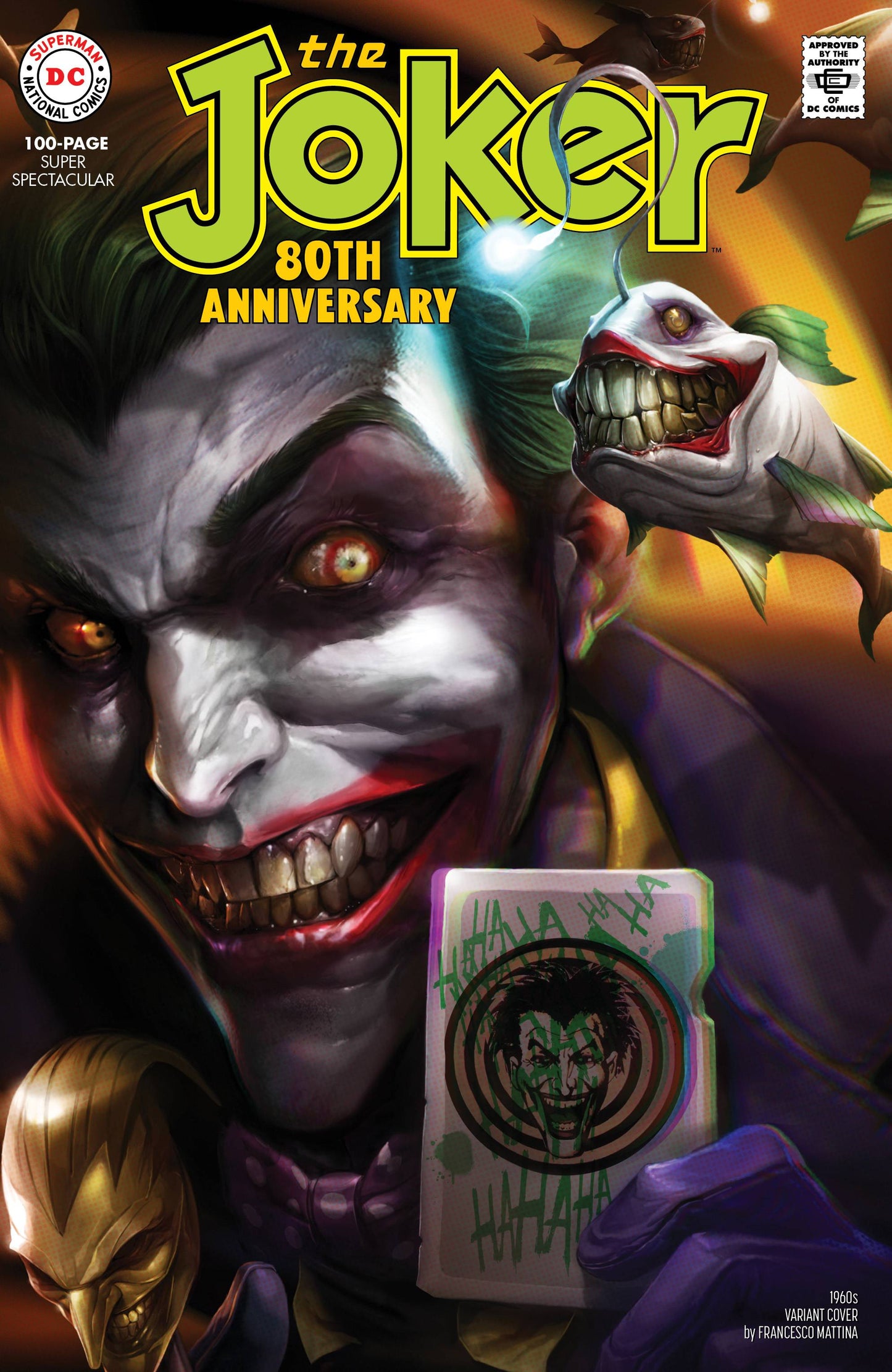 JOKER 80TH ANNIV 100 PAGE SUPER SPECTACULAR #1 1960S F MATTINA VARIANT 2020 Joker DC COMICS