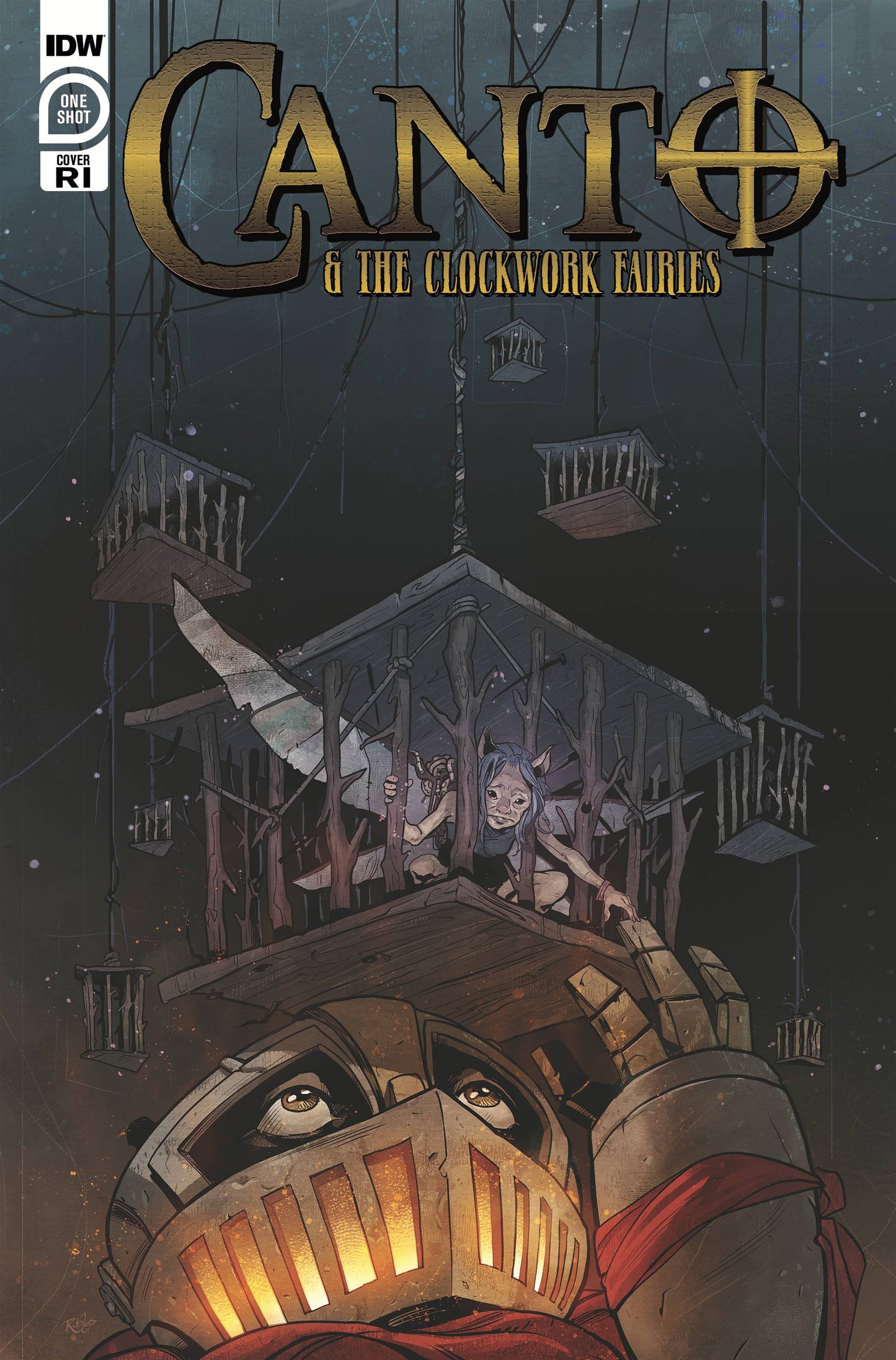 CANTO & CLOCKWORK FAIRIES ONE SHOT 1:10 VARIANT 2020 comic IDW PUBLISHING
