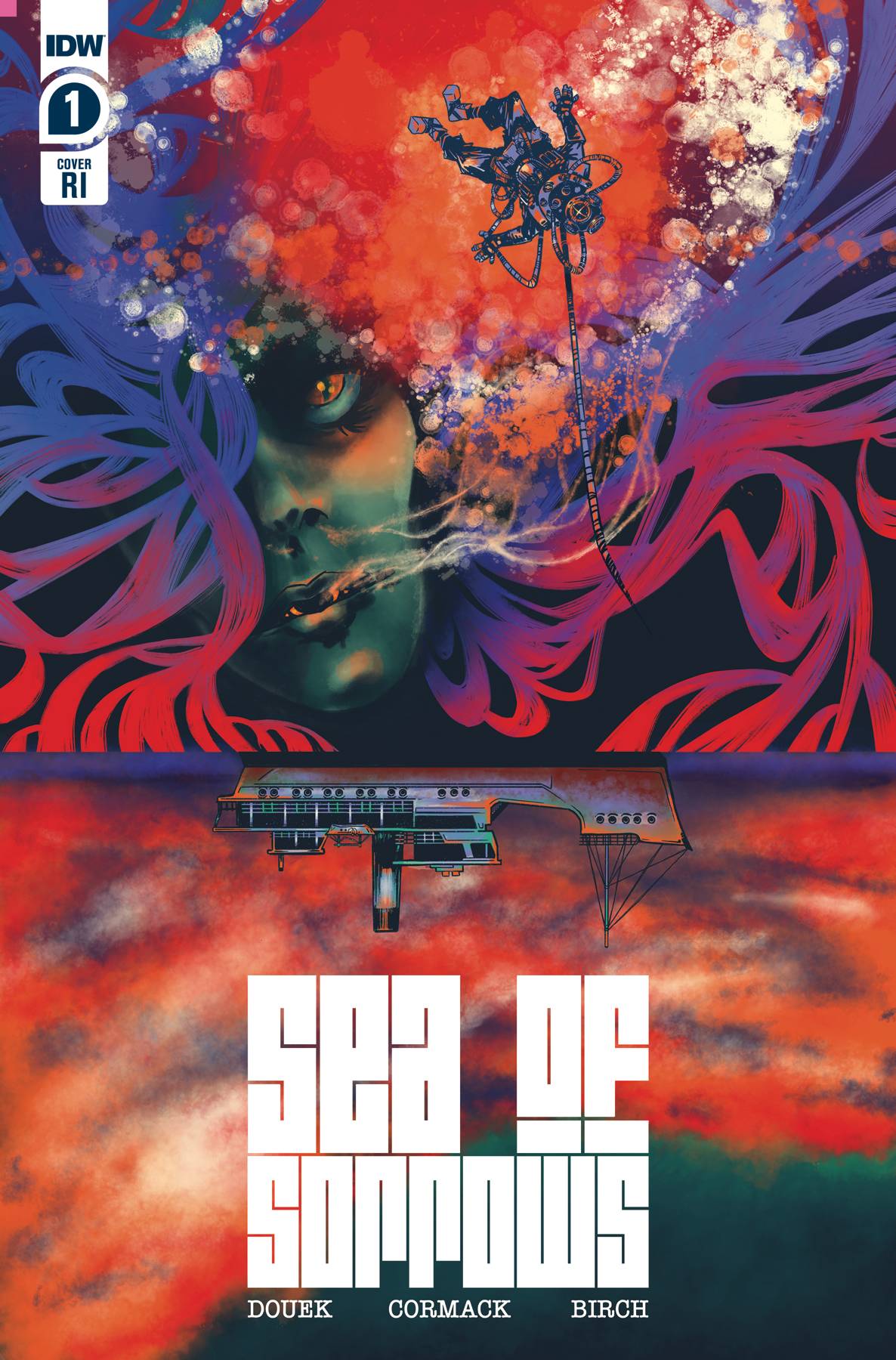 SEA OF SORROWS #1 (OF 4) 1:10 VARIANT 2020 comic IDW PUBLISHING