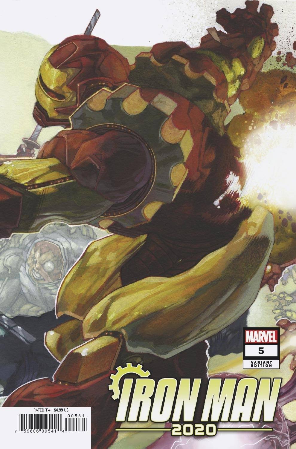 IRON MAN 2020 #5 (OF 6) BIANCHI CONNECTING VARIANT 2020 Iron Man MARVEL COMICS