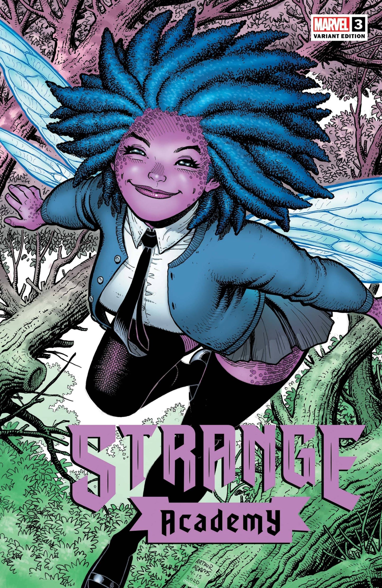 STRANGE ACADEMY #3 CHARACTER SPOTLIGHT VARIANT 2020 Strange Academy MARVEL COMICS