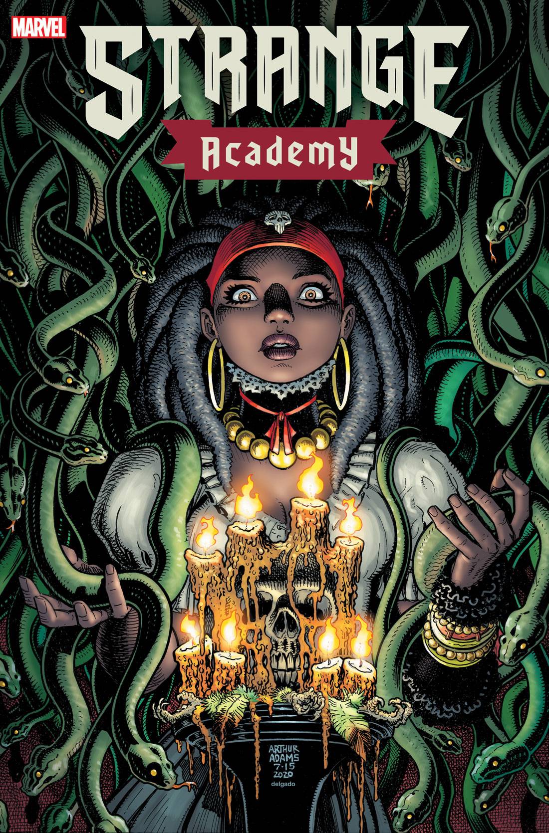 STRANGE ACADEMY #4 ADAMS CHARACTER SPOTLIGHT VARIANT 2020 Strange Academy MARVEL COMICS