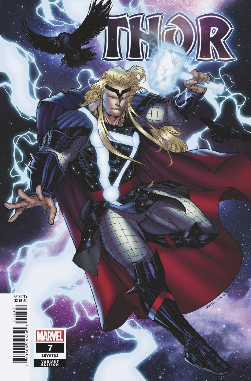 THOR #7 SHARP 1:25 VARIANT comic book MARVEL COMICS
