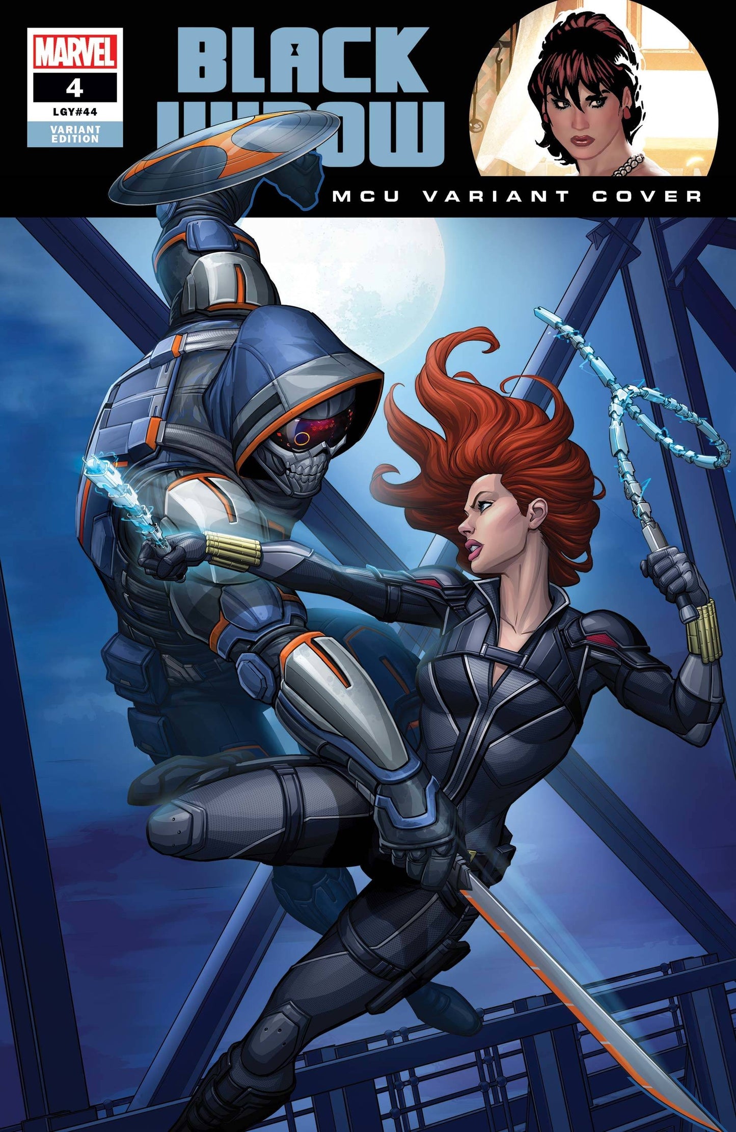 BLACK WIDOW #4 BROWN MCU VARIANT 2020 Black Widow MARVEL COMICS