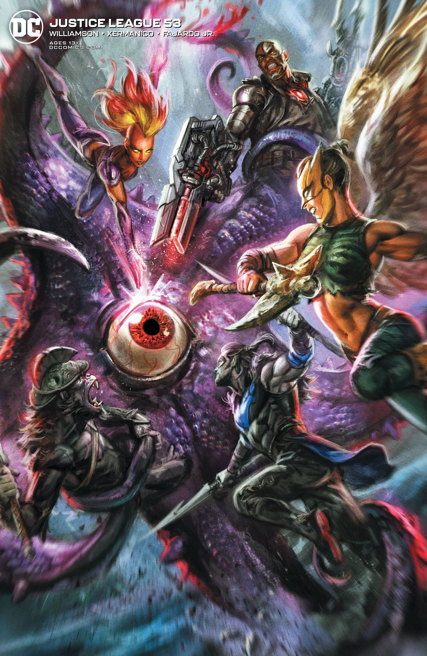 JUSTICE LEAGUE #53 BEN CALDWELL VARIANT 2020 Justice League DC COMICS