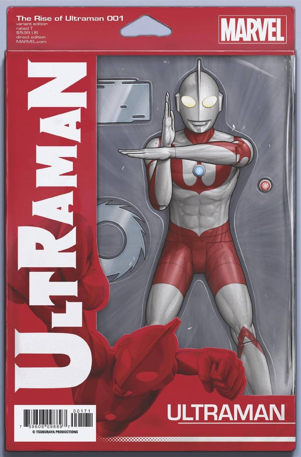 RISE OF ULTRAMAN #1 (OF 5) CHRISTOPHER ACTION FIGURE VARIANT 2020 COMIC BOOK MARVEL COMICS