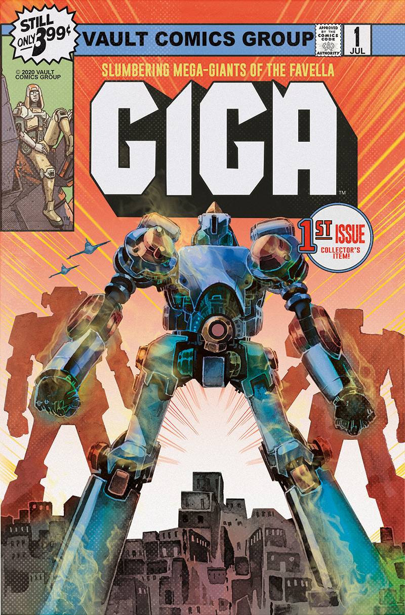 GIGA #1 CVR B GOODEN DANIEL HOMAGE VARIANT 2020 comic VAULT COMICS