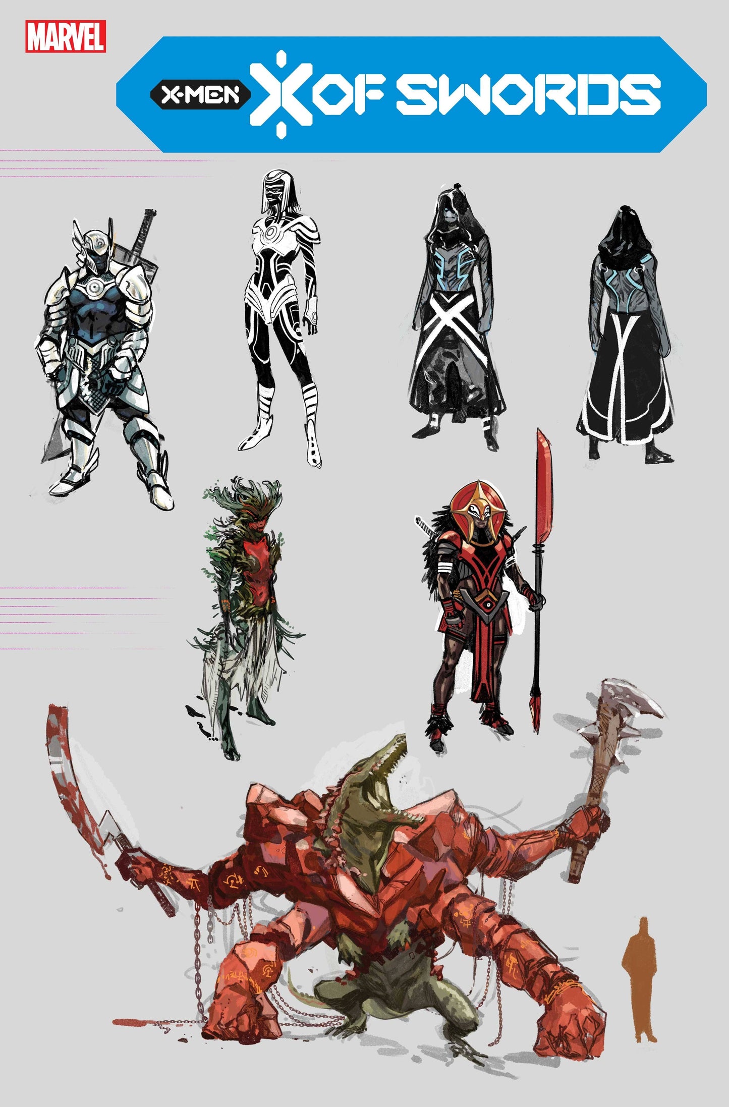 X OF SWORDS STASIS #1 1:10 DESIGN VARIANT 2020 X-Men MARVEL COMICS