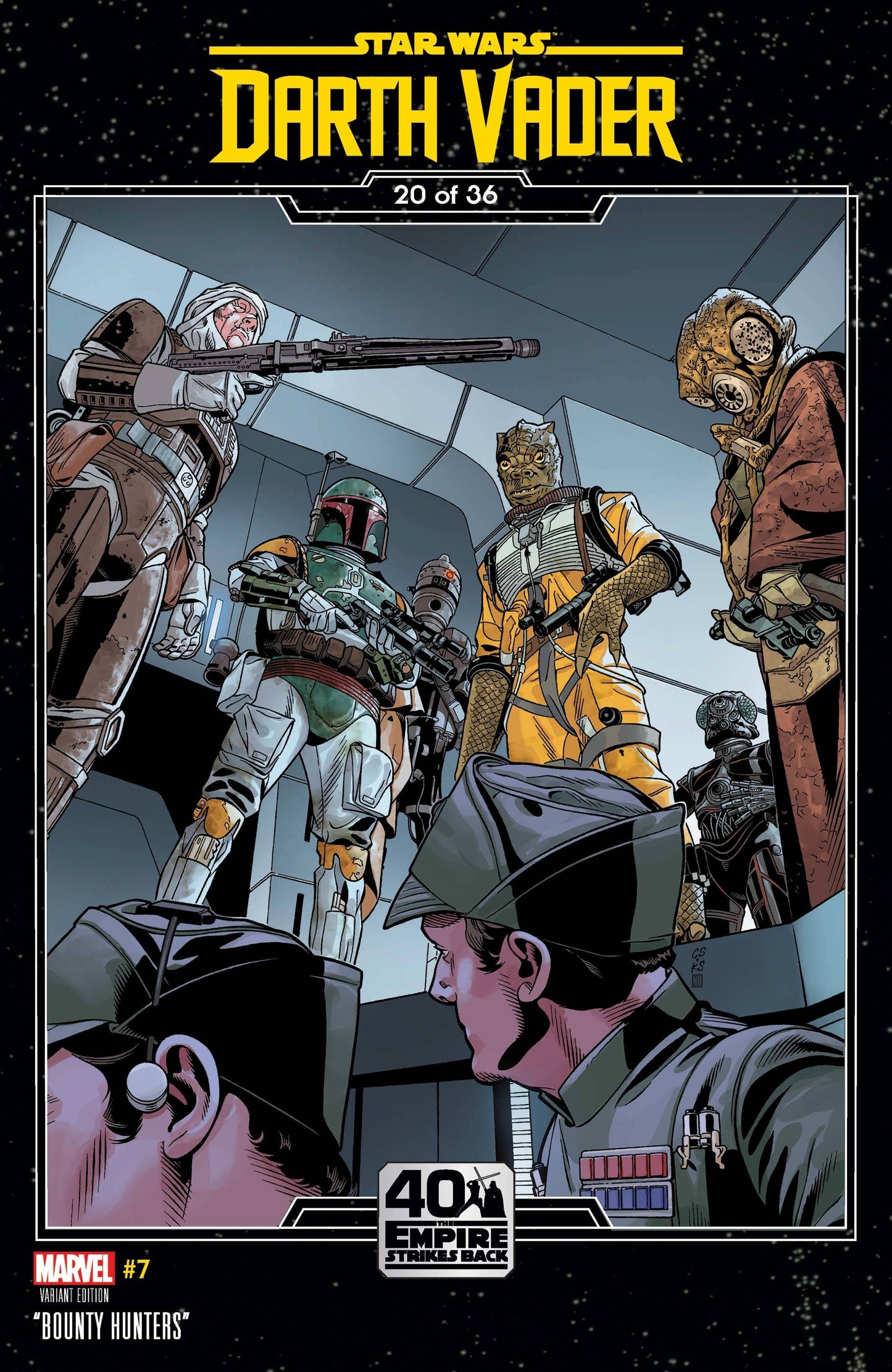 STAR WARS DARTH VADER #7 SPROUSE EMPIRE STRIKES BACK VARIANT 2020 Star Wars MARVEL COMICS