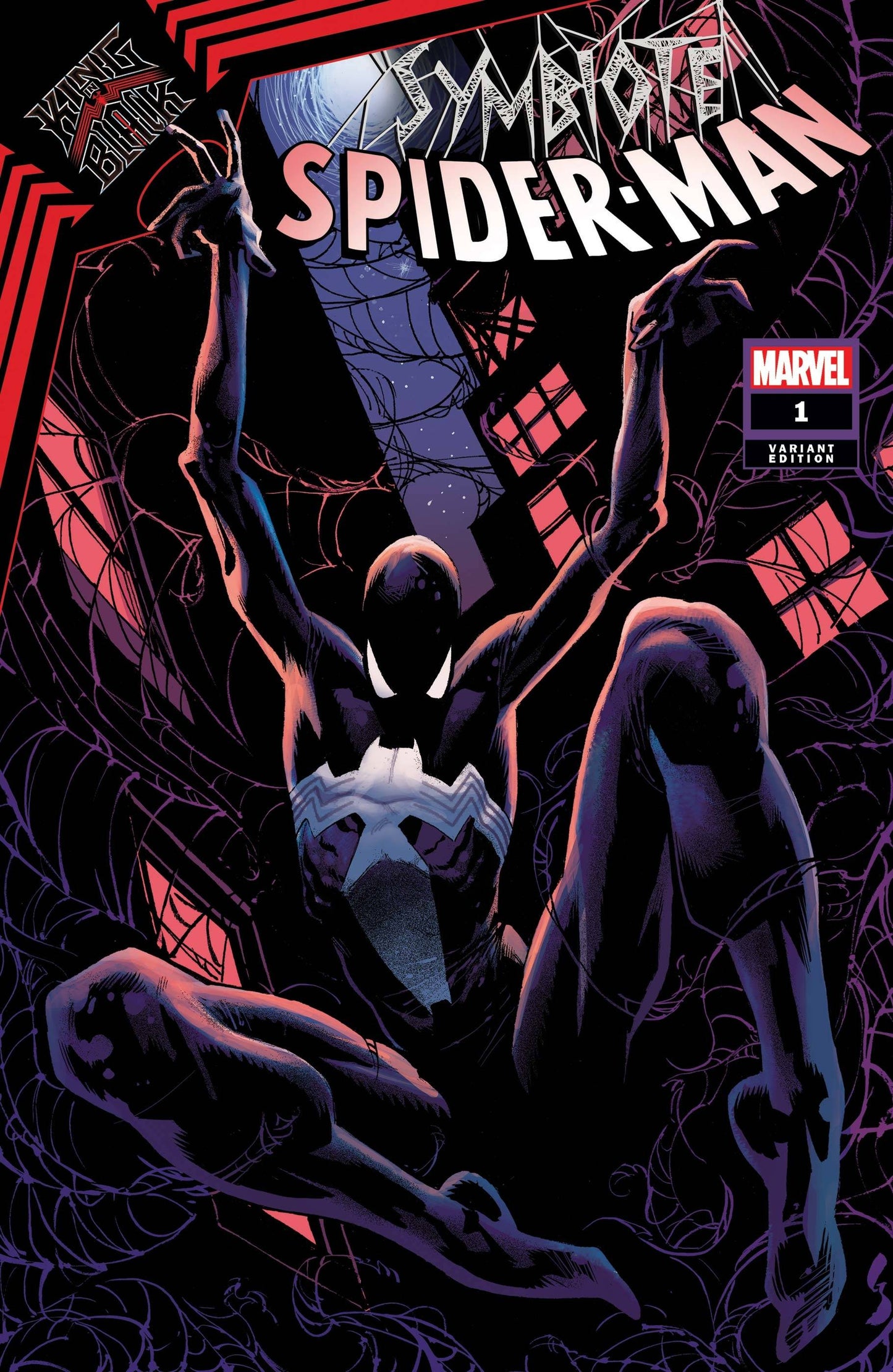 SYMBIOTE SPIDER-MAN KING IN BLACK #1 1:25 SHAW VARIANT 2020 Spider-Man MARVEL COMICS