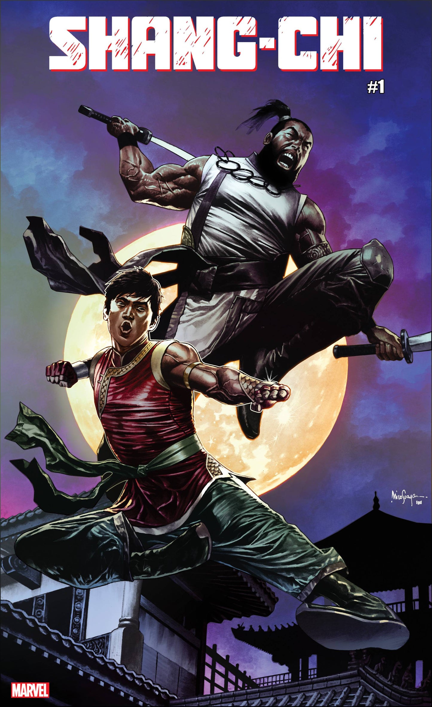 SHANG-CHI #1 (OF 5) MICO SUAYAN 1:25 VARIANT 2020 (1ST APP FIVE WEAPONS SOCIETY) Shang-Chi MARVEL COMICS