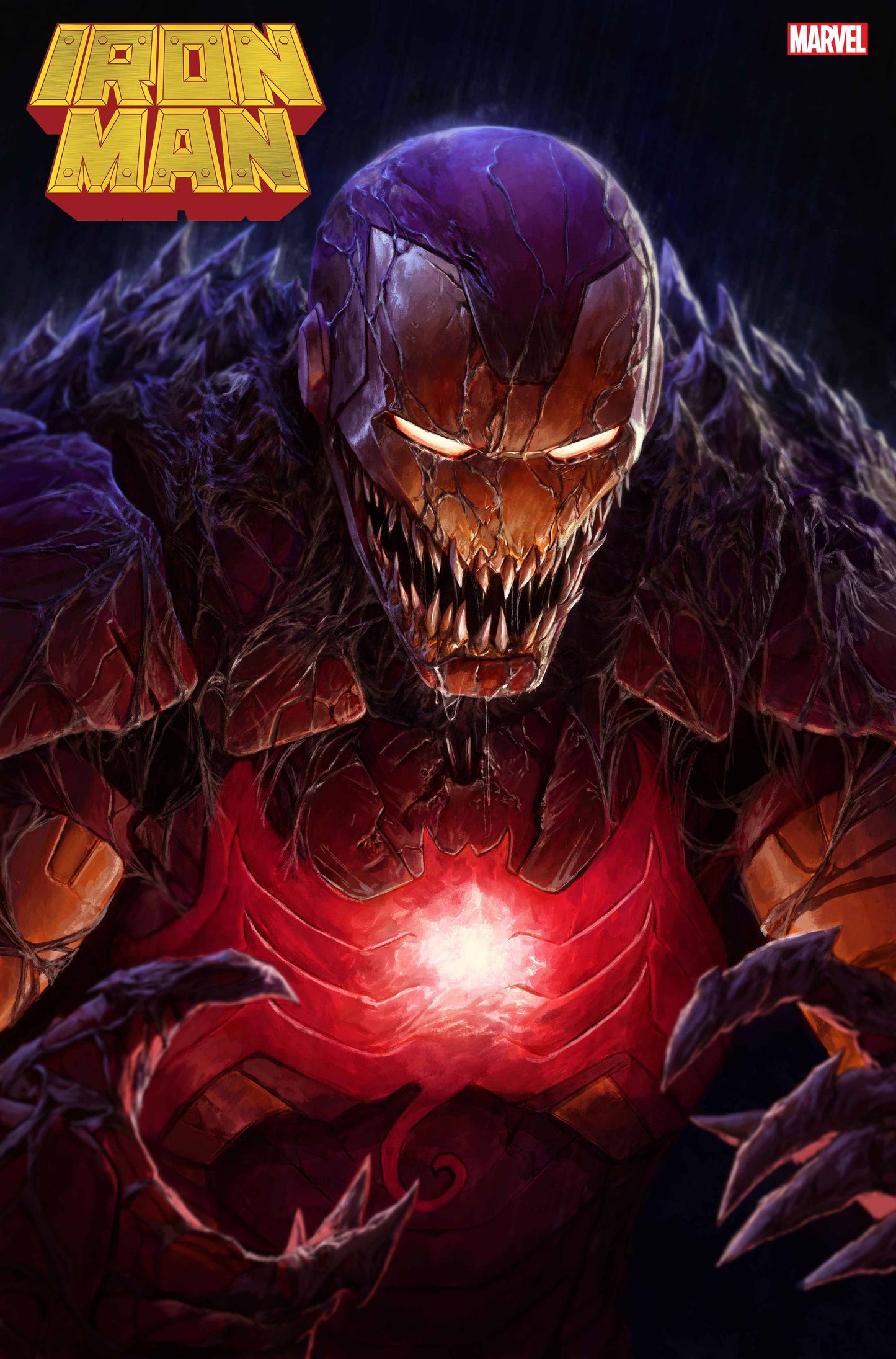 IRON MAN #4 RAPOZA KNULLIFIED VARIANT 2020 Iron Man MARVEL COMICS