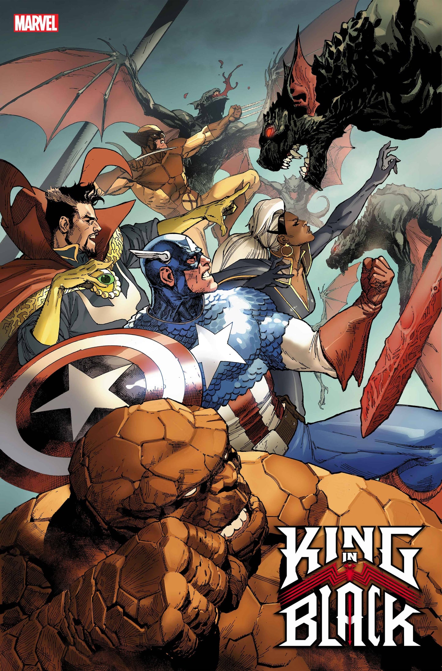 KING IN BLACK #1 (OF 5) YU CONNECTING VARIANT 2020 King in Black MARVEL COMICS