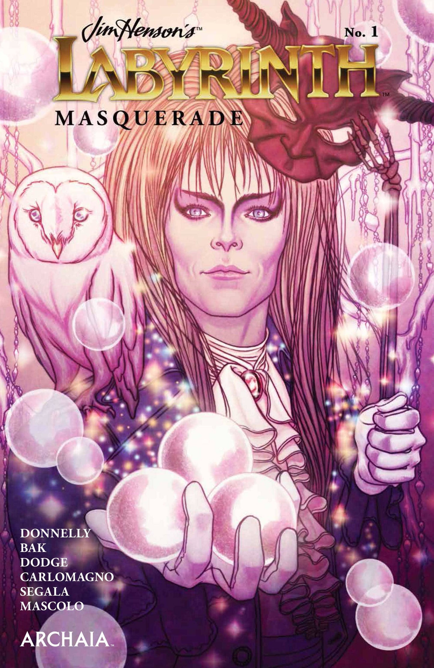 JIM HENSON LABYRINTH MASQUERADE #1 CVR A MAIN FRISON 2020 Labyrinth BOOM! STUDIOS