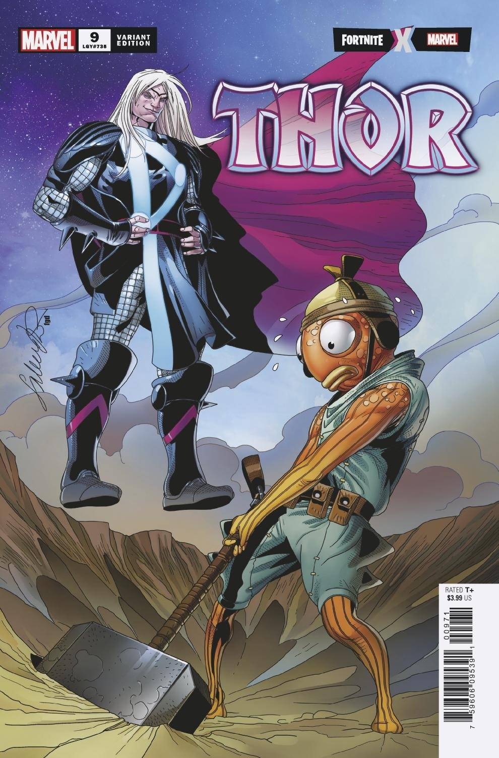 THOR #9 COIPEL FORTNITE VARIANT 2020 comic MARVEL COMICS