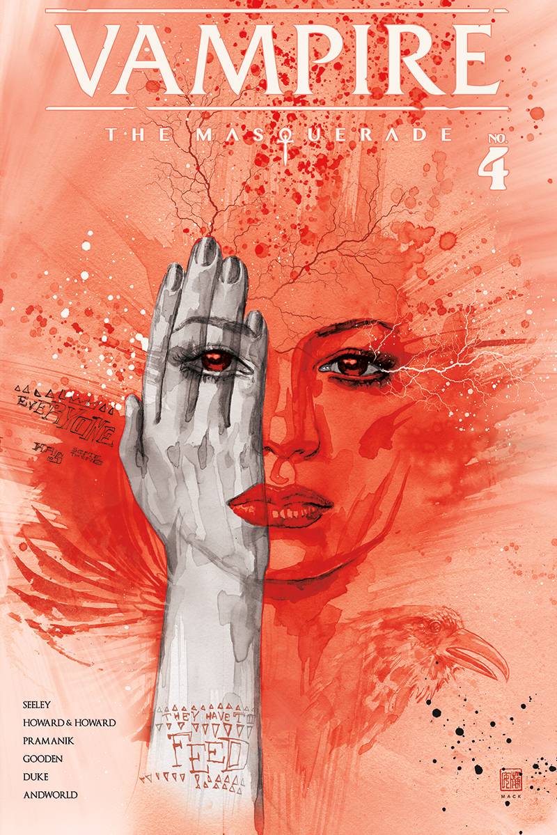 VAMPIRE THE MASQUERADE #4 MACK FOIL VARIANT 2020 comic book VAULT COMICS