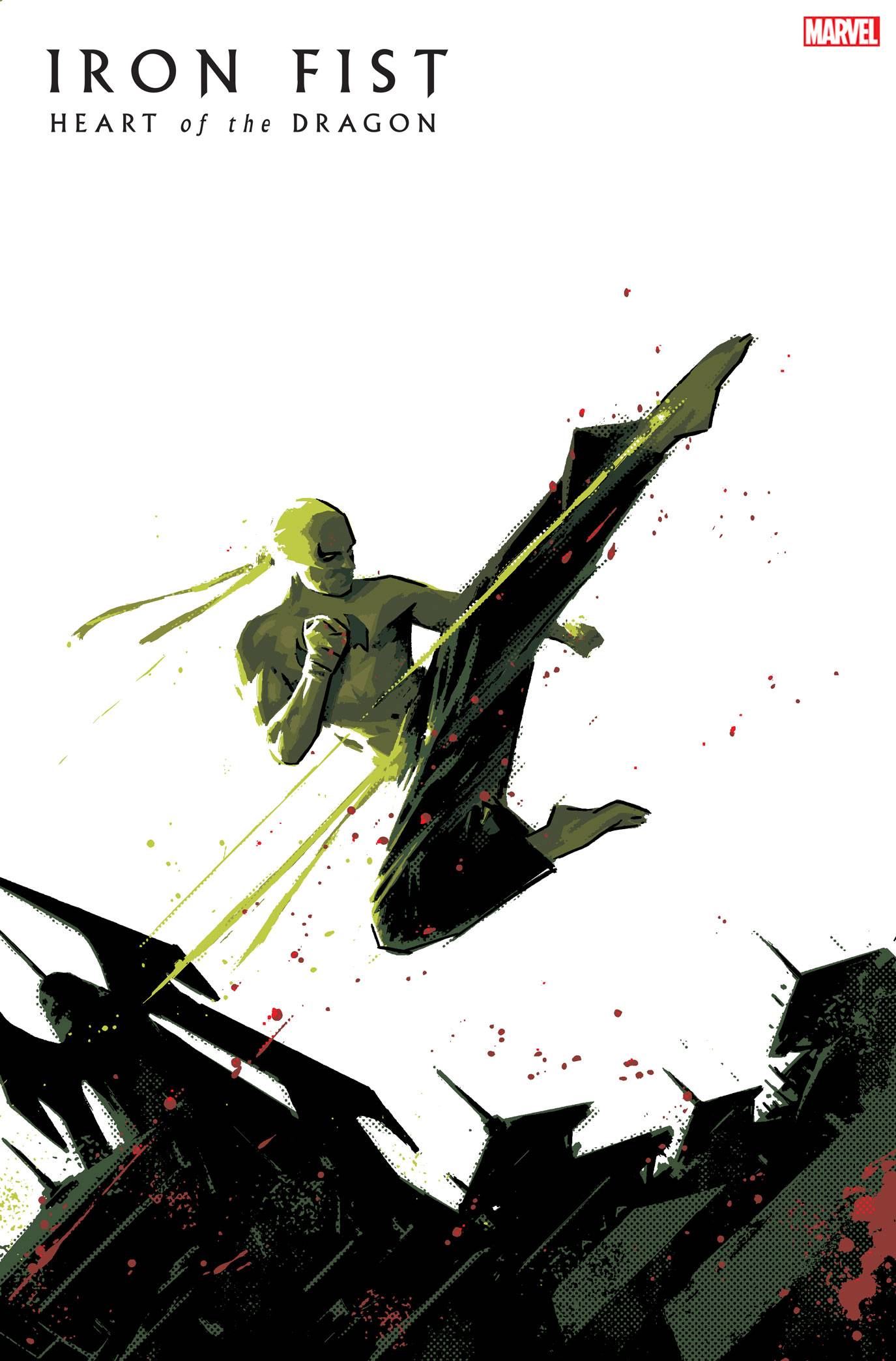 IRON FIST HEART OF DRAGON #1 (OF 6) AJA VARIANT 2021 Iron Fist MARVEL COMICS