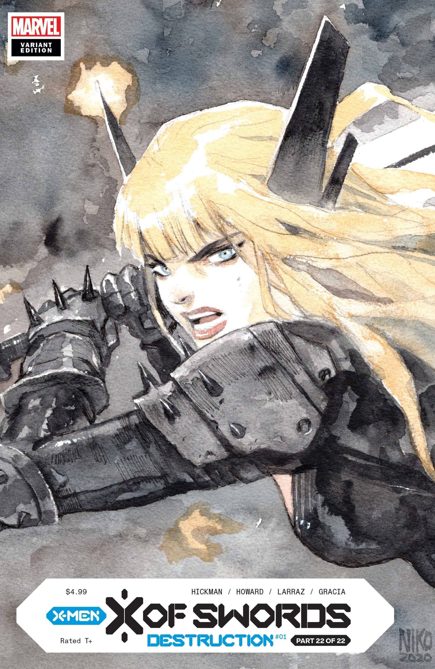 X OF SWORDS DESTRUCTION #1 HENRICHON LCSD VARIANT 2020 X-Men MARVEL COMICS