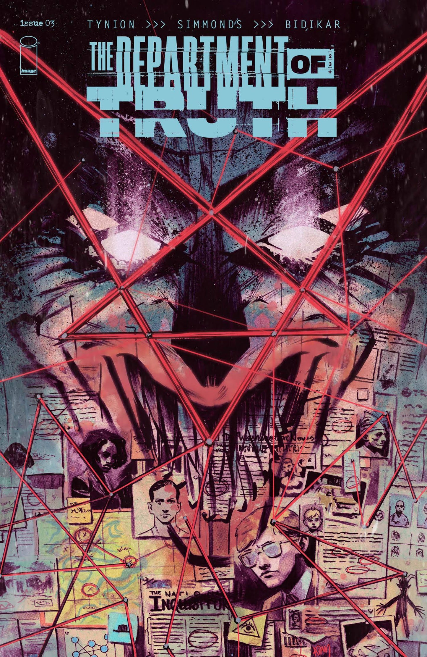 DEPARTMENT OF TRUTH #3 1:10 VARIANT 2020 Department of Truth IMAGE COMICS